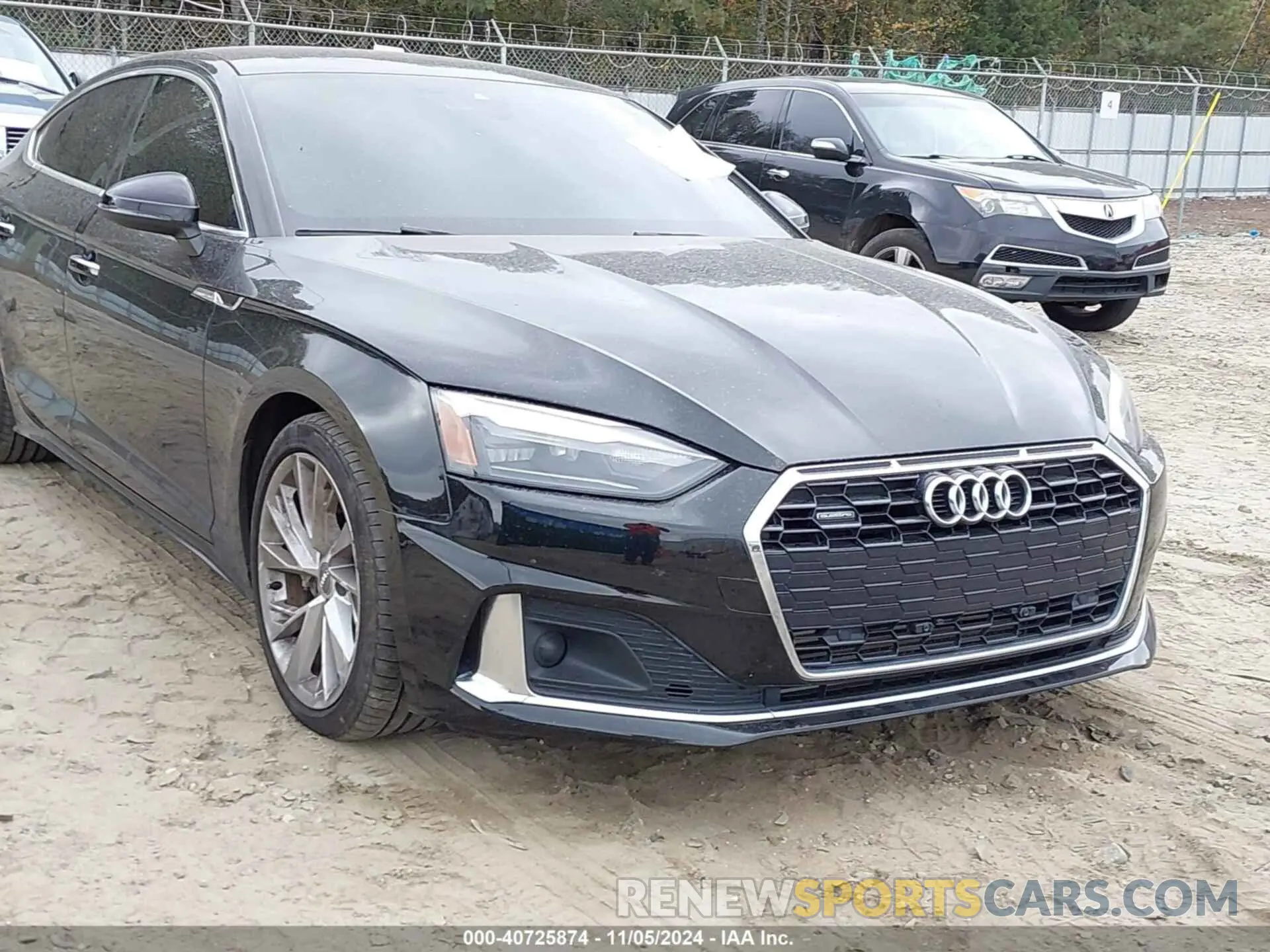 6 fotografías del automóvil dañado WAUANCF55LA007600 AUDI A5 SPORTBACK 2020