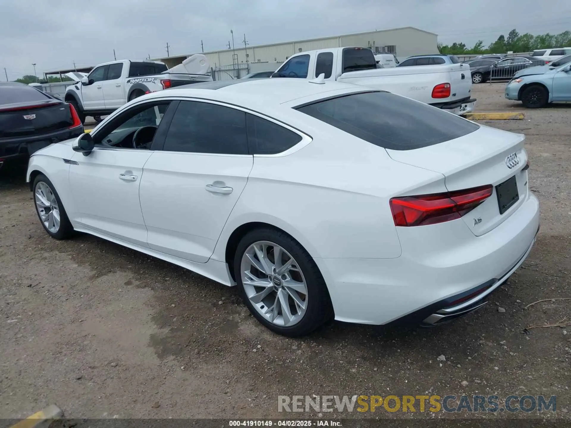 3 fotografías del automóvil dañado WAUANCF58LA005971 AUDI A5 SPORTBACK 2020