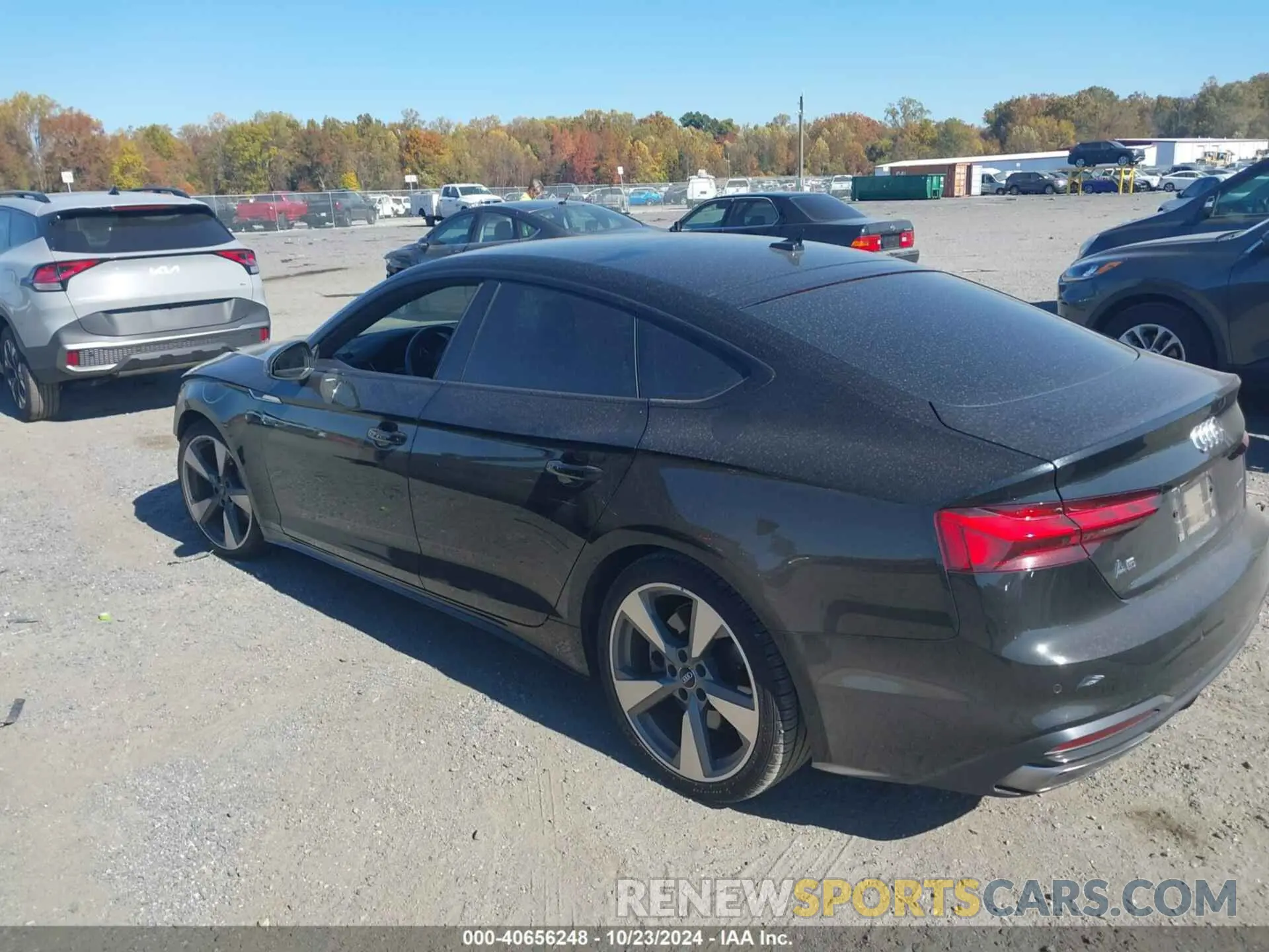 14 fotografías del automóvil dañado WAUCNCF57LA017523 AUDI A5 SPORTBACK 2020