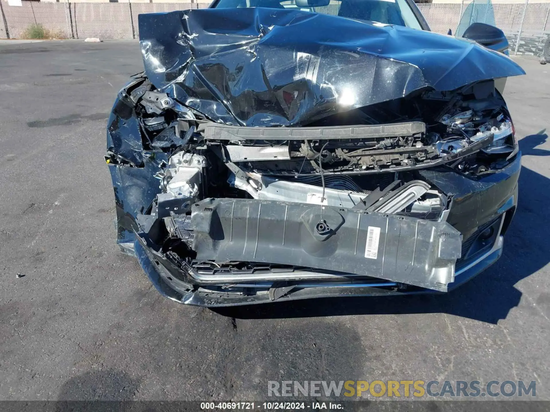 6 fotografías del automóvil dañado WAUABCF52MA026437 AUDI A5 SPORTBACK 2021
