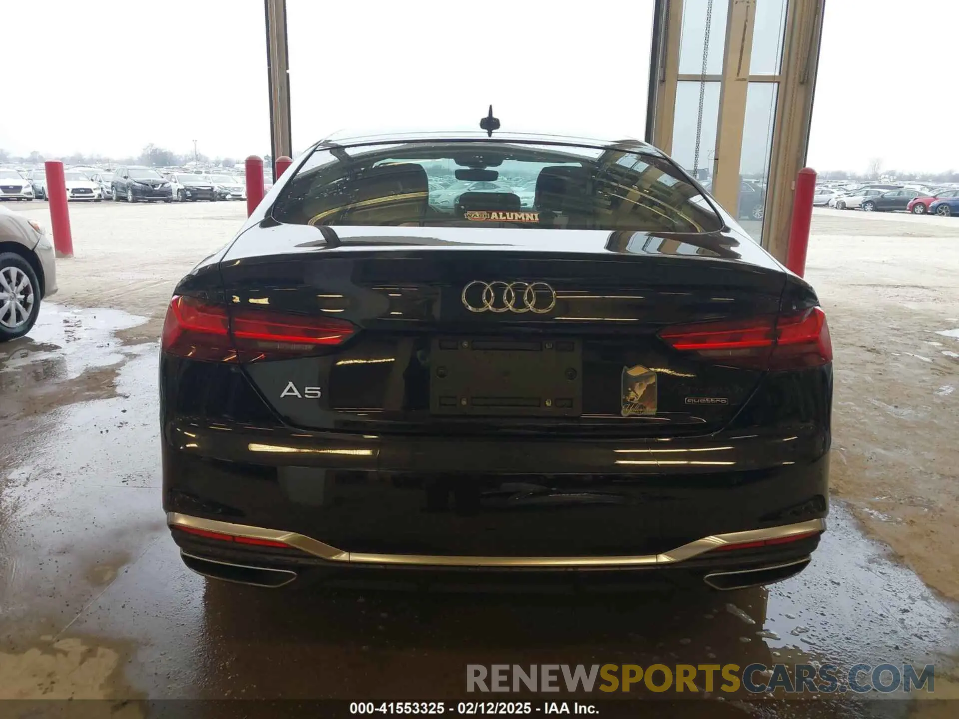 17 fotografías del automóvil dañado WAUDACF52MA030374 AUDI A5 SPORTBACK 2021
