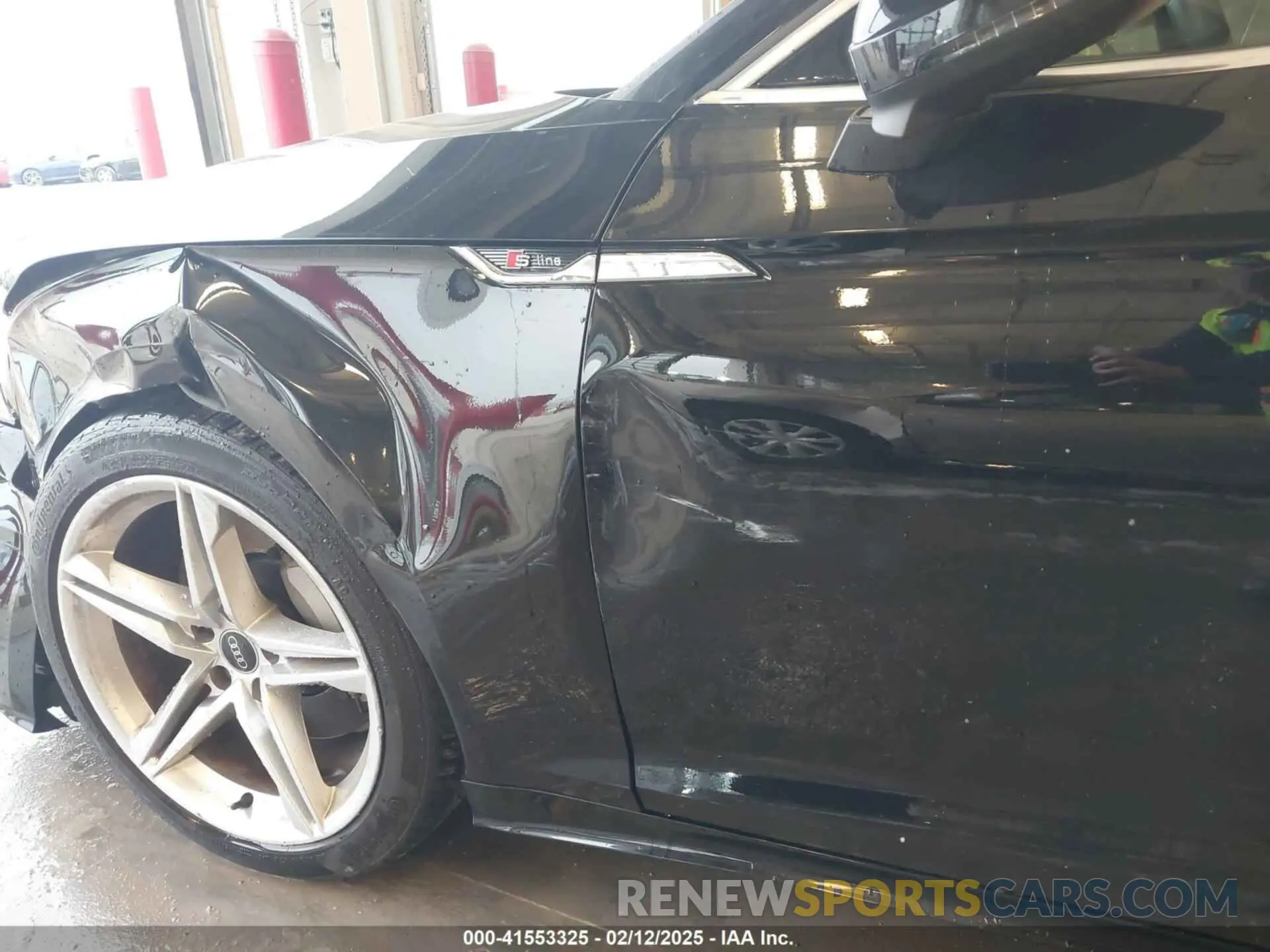 18 fotografías del automóvil dañado WAUDACF52MA030374 AUDI A5 SPORTBACK 2021