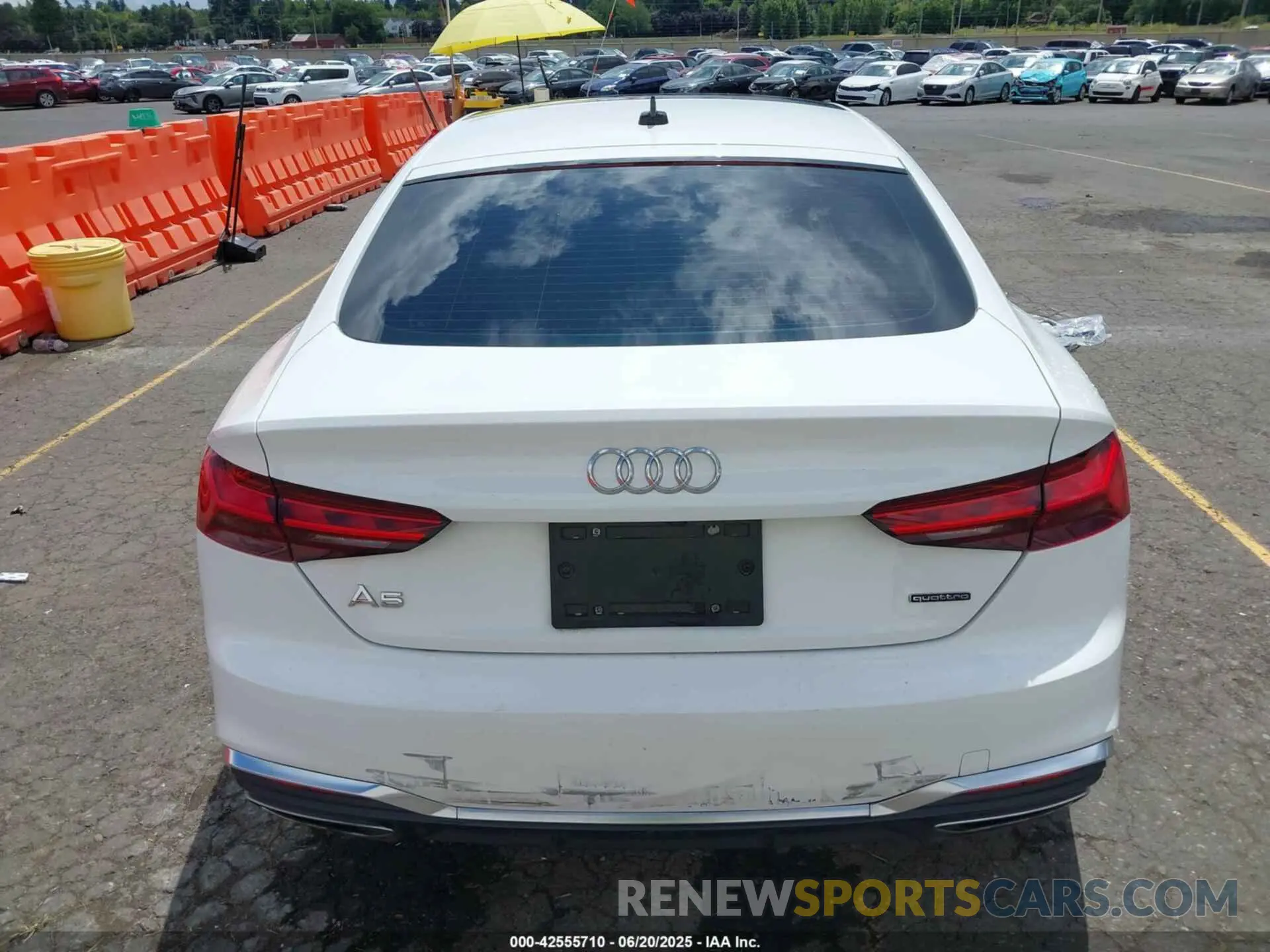 17 fotografías del automóvil dañado WAUDACF55MA020955 AUDI A5 SPORTBACK 2021