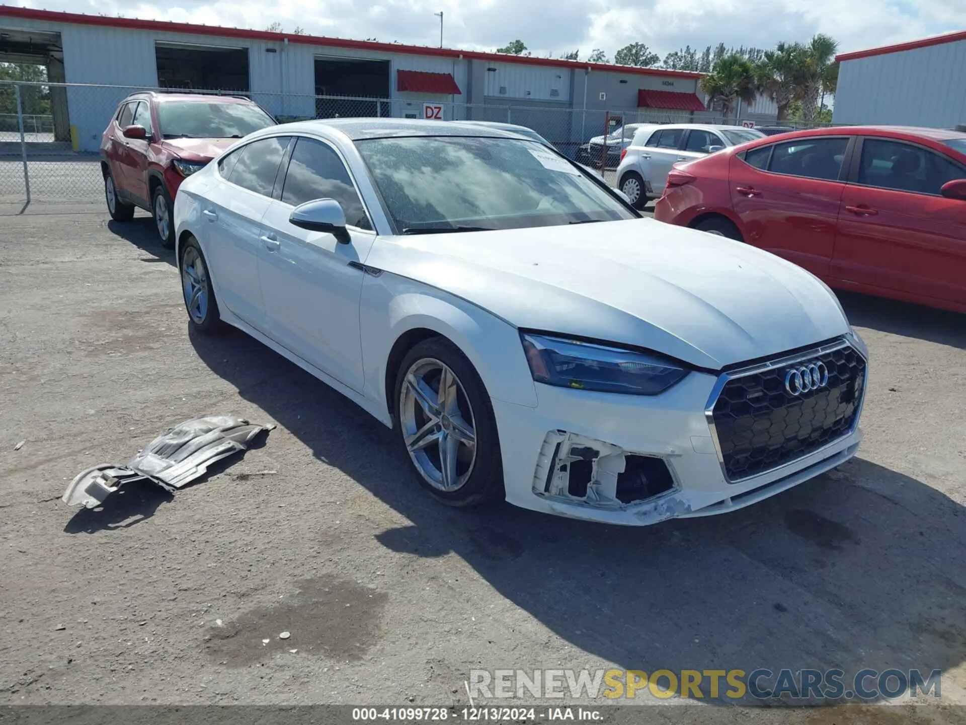 1 fotografías del automóvil dañado WAUDACF57MA014820 AUDI A5 SPORTBACK 2021