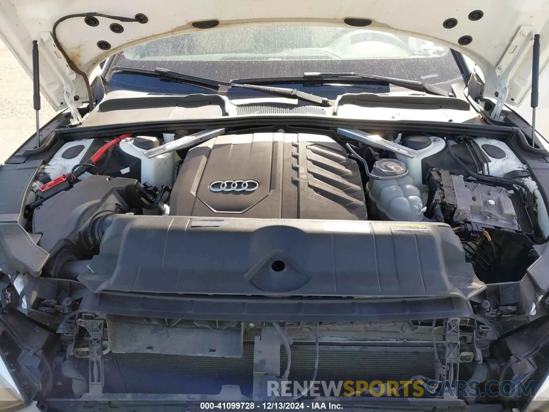 10 fotografías del automóvil dañado WAUDACF57MA014820 AUDI A5 SPORTBACK 2021