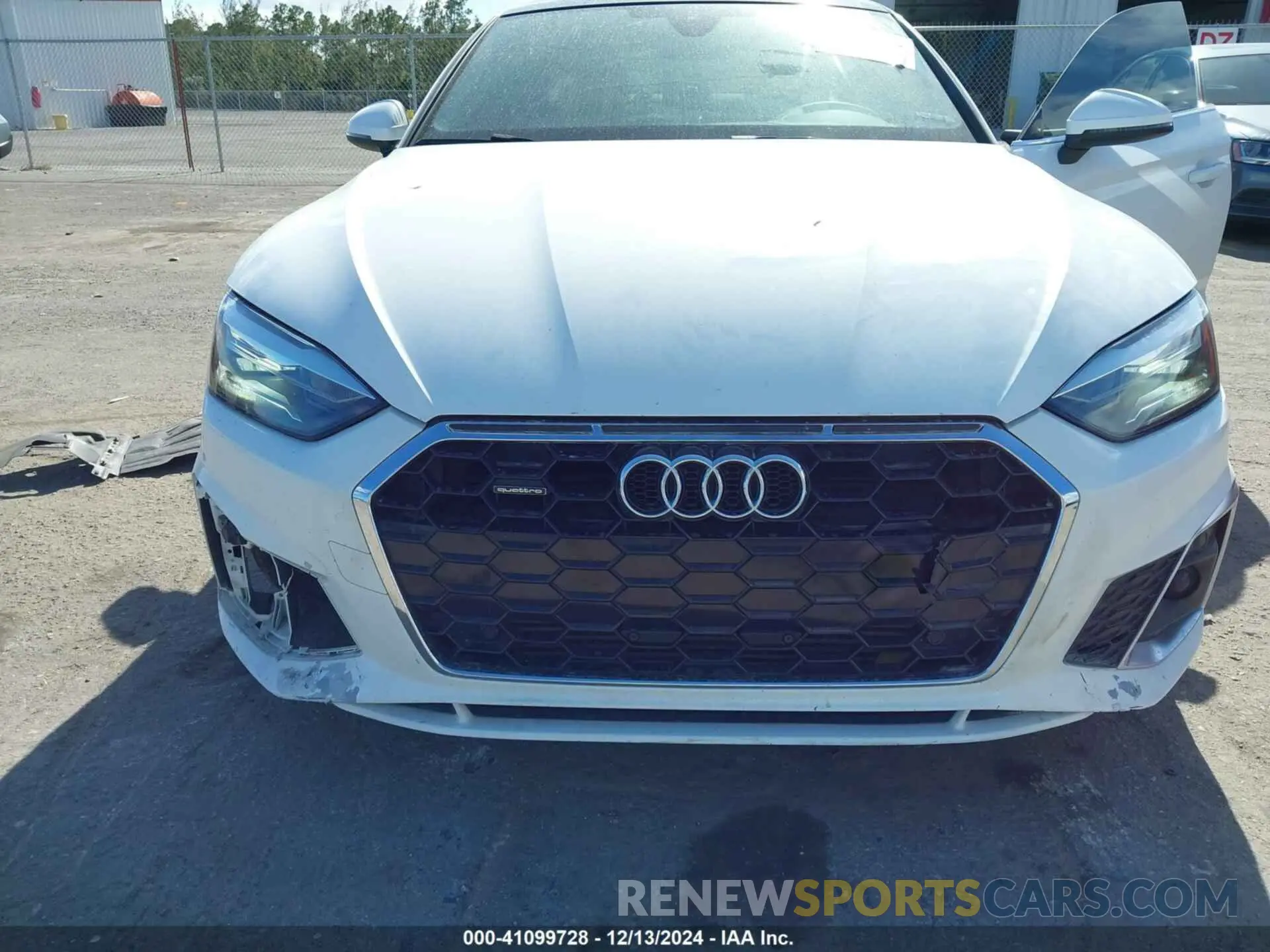 6 fotografías del automóvil dañado WAUDACF57MA014820 AUDI A5 SPORTBACK 2021