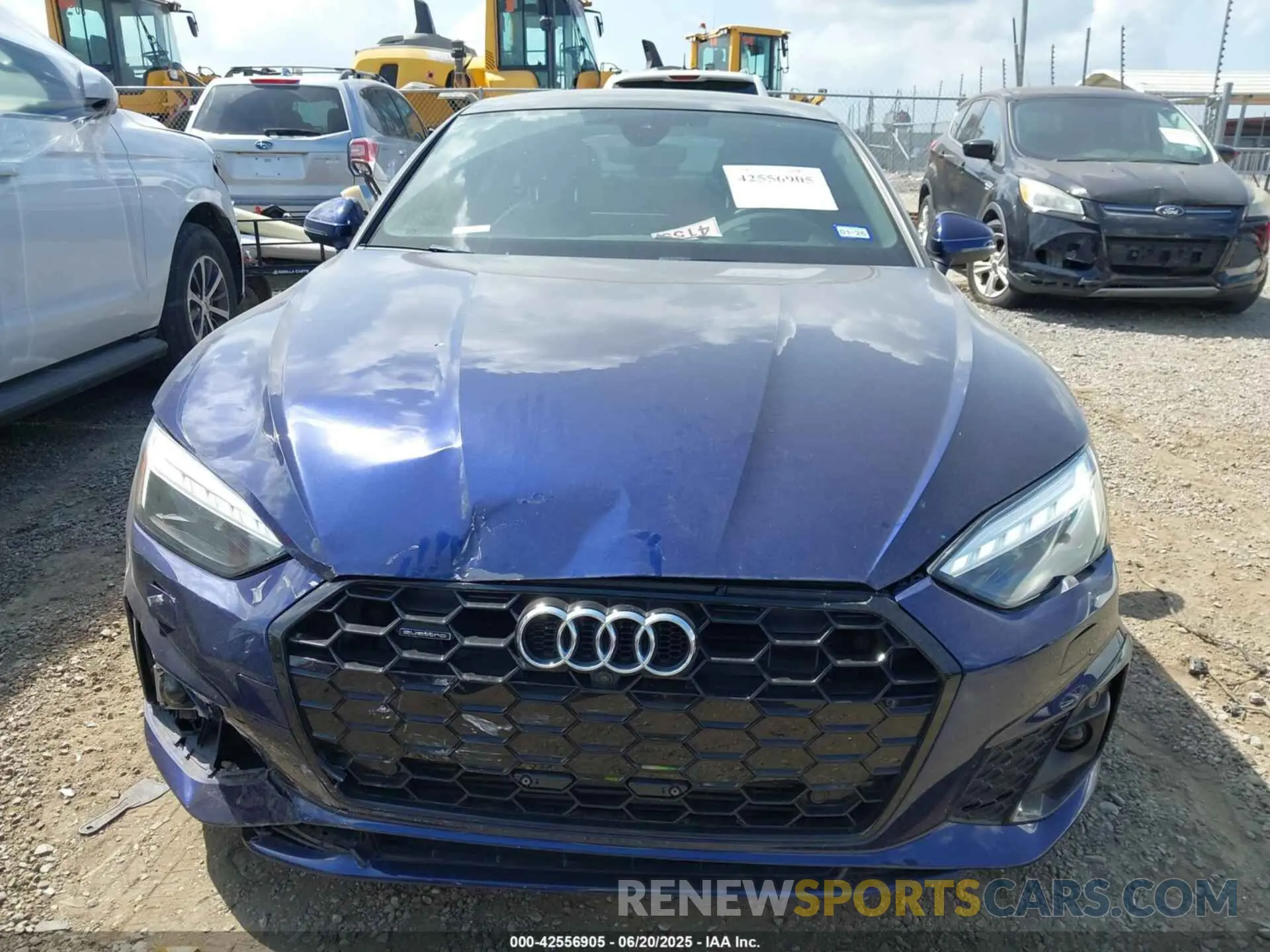 11 fotografías del automóvil dañado WAUEACF53MA003365 AUDI A5 SPORTBACK 2021