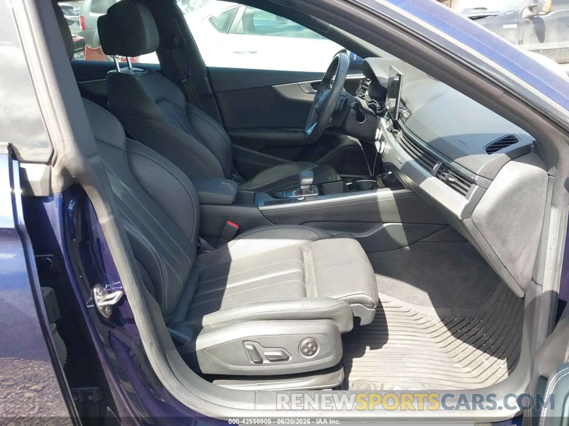 5 fotografías del automóvil dañado WAUEACF53MA003365 AUDI A5 SPORTBACK 2021