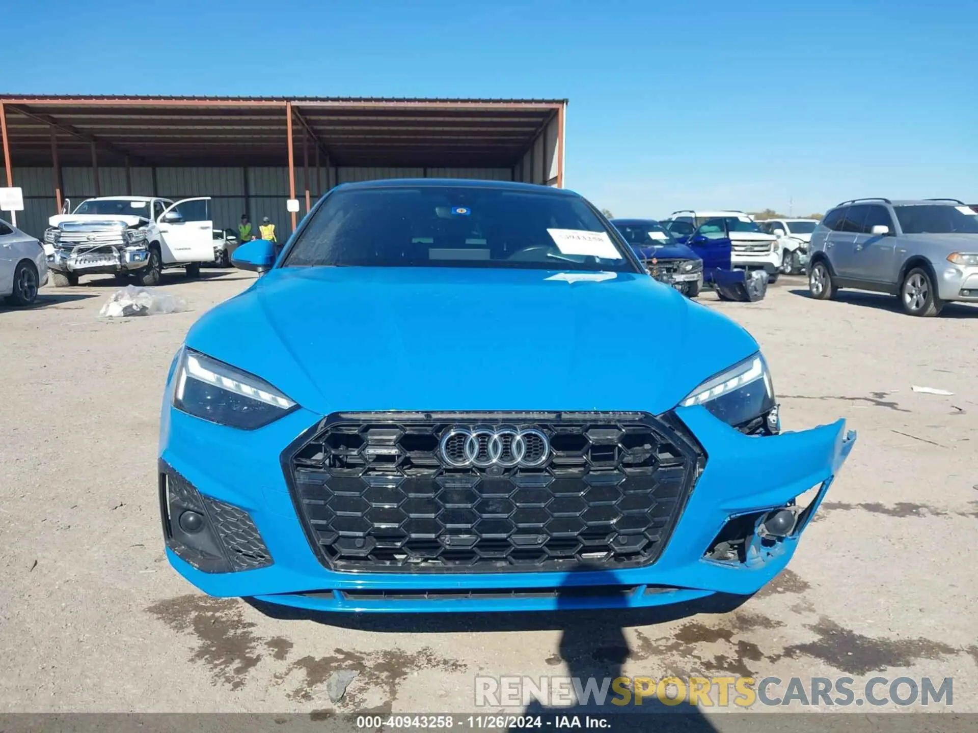 12 fotografías del automóvil dañado WAUFACF51MA042587 AUDI A5 SPORTBACK 2021