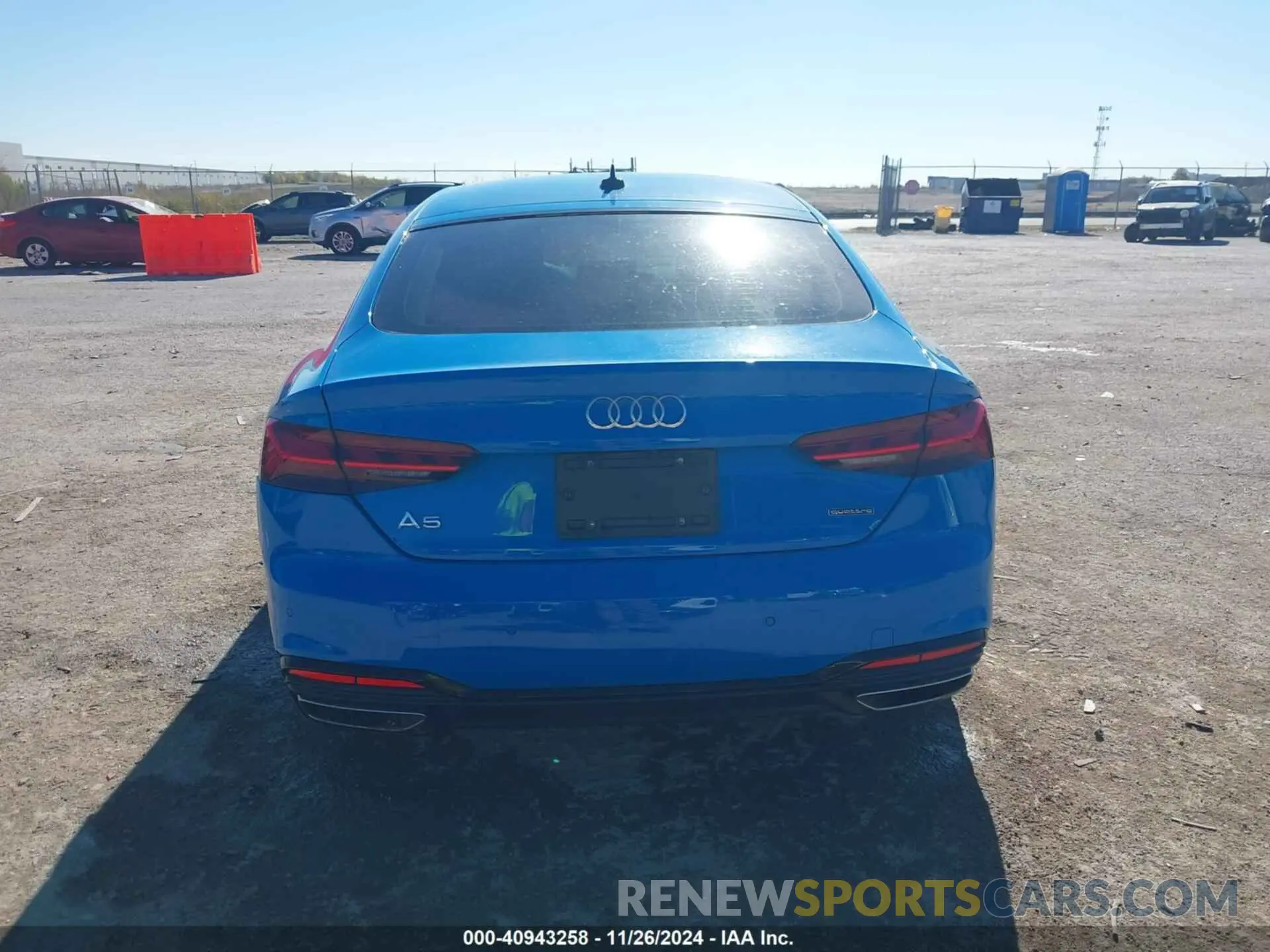 16 fotografías del automóvil dañado WAUFACF51MA042587 AUDI A5 SPORTBACK 2021