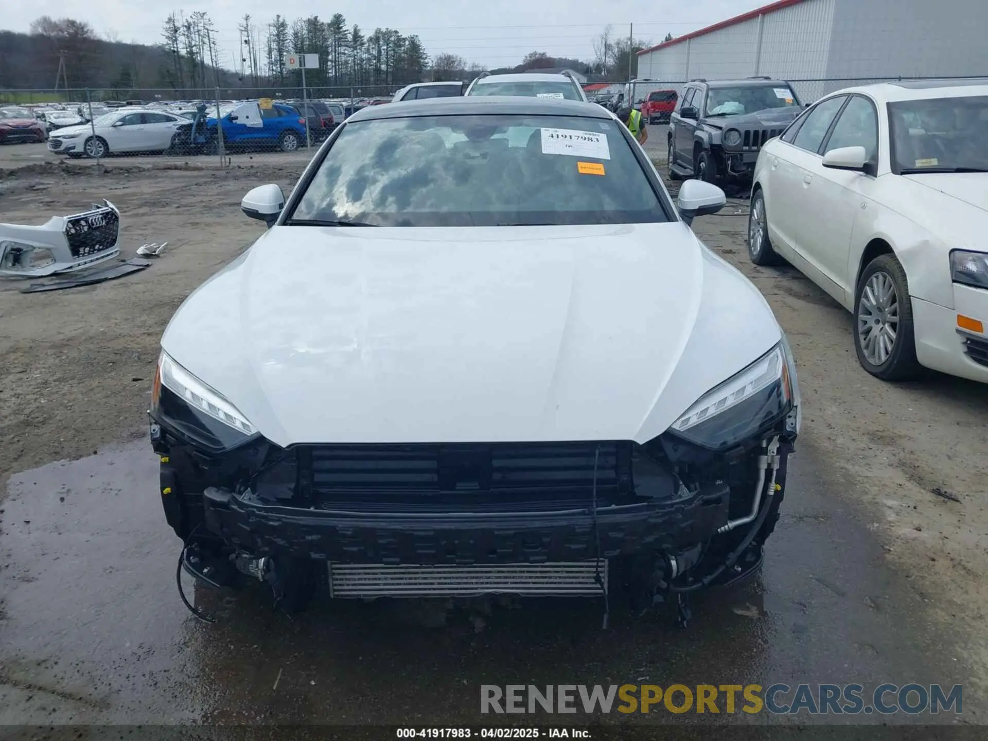 13 fotografías del automóvil dañado WAUFACF52MA032229 AUDI A5 SPORTBACK 2021
