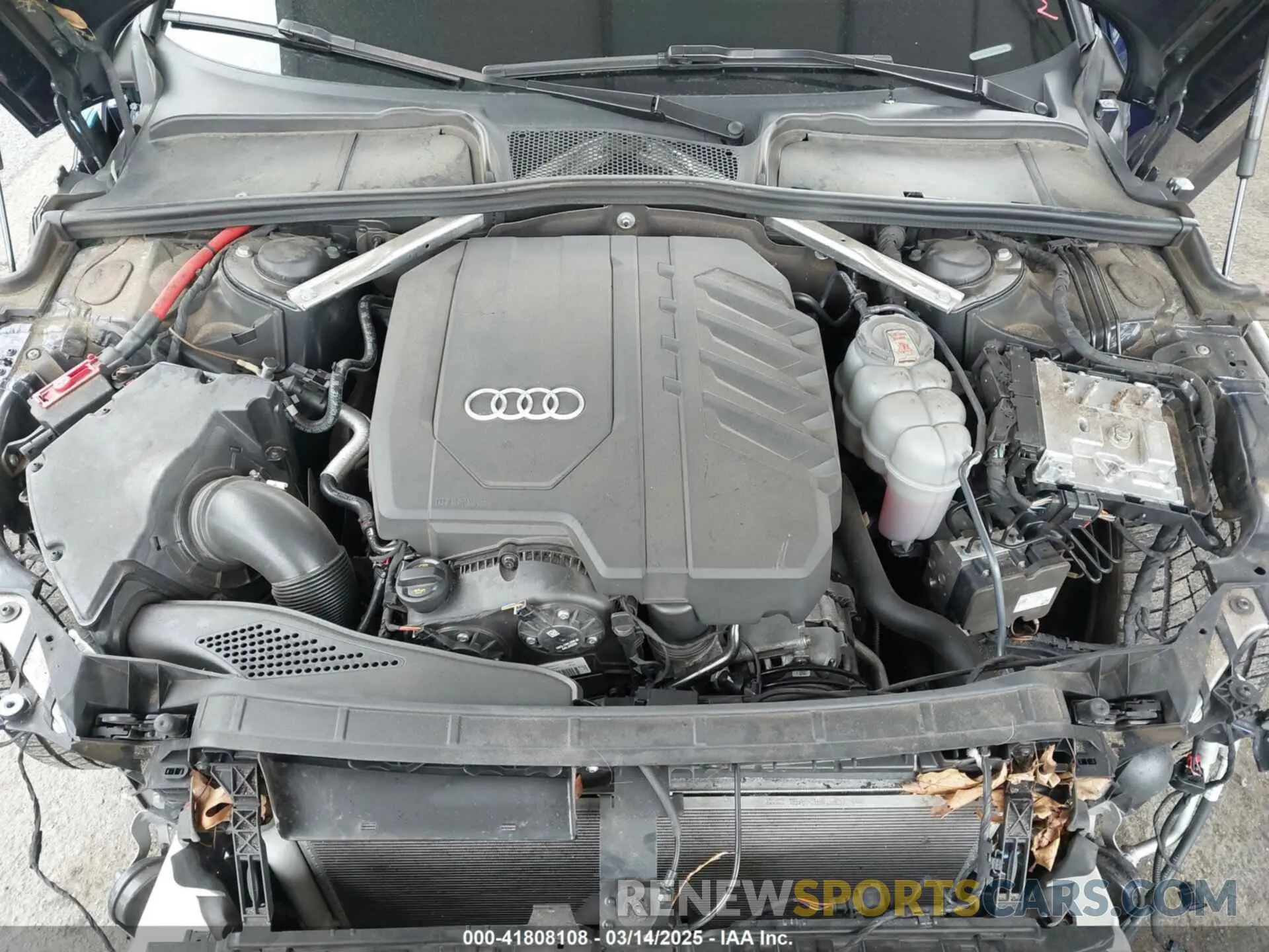 10 fotografías del automóvil dañado WAUFACF52MA062945 AUDI A5 SPORTBACK 2021