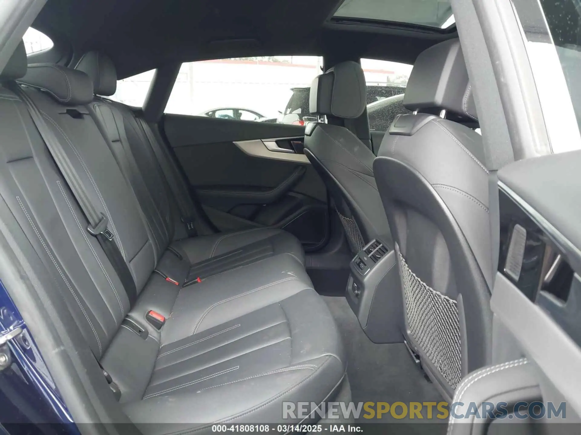 8 fotografías del automóvil dañado WAUFACF52MA062945 AUDI A5 SPORTBACK 2021