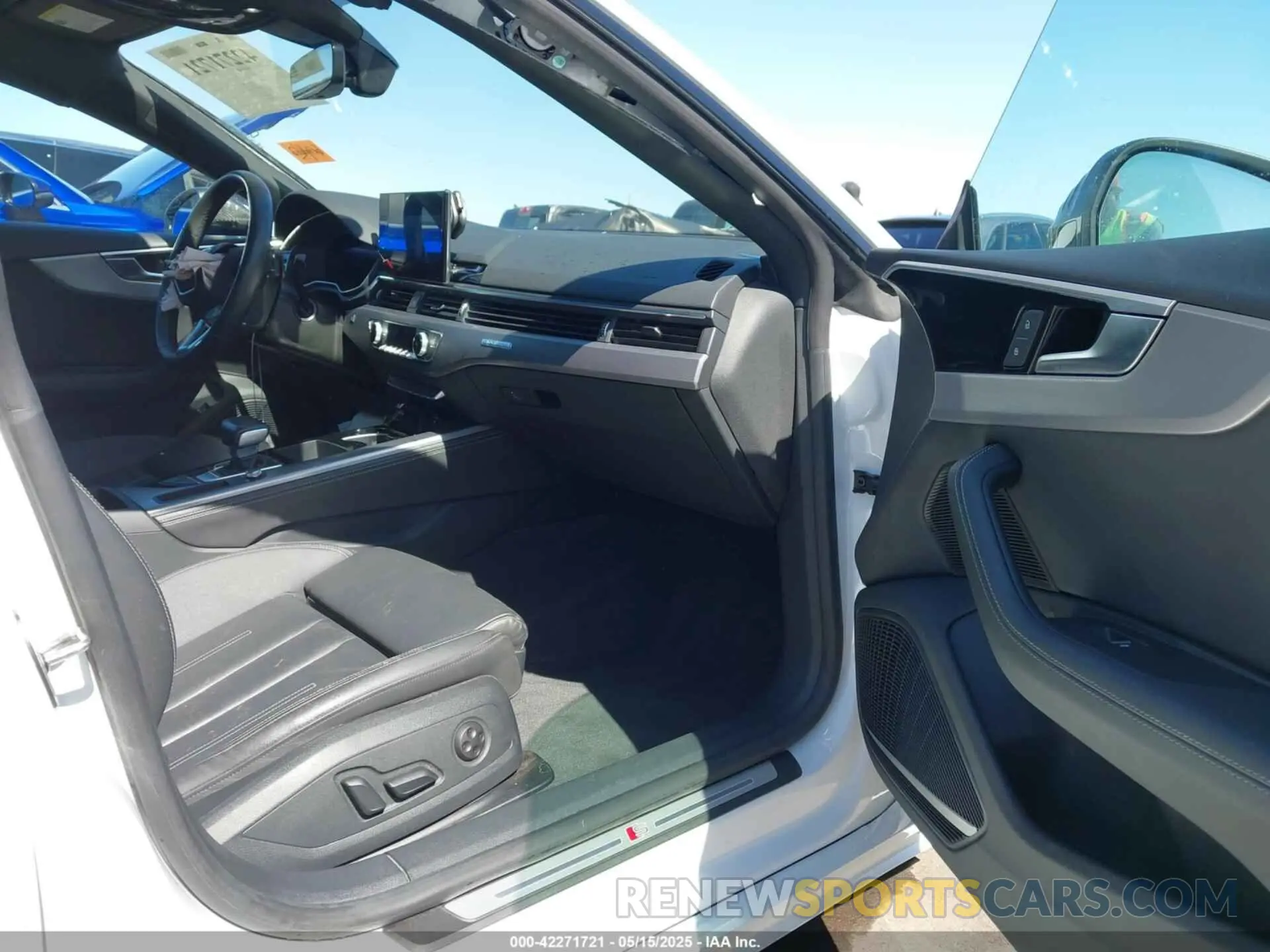 5 fotografías del automóvil dañado WAUFACF57MA050550 AUDI A5 SPORTBACK 2021