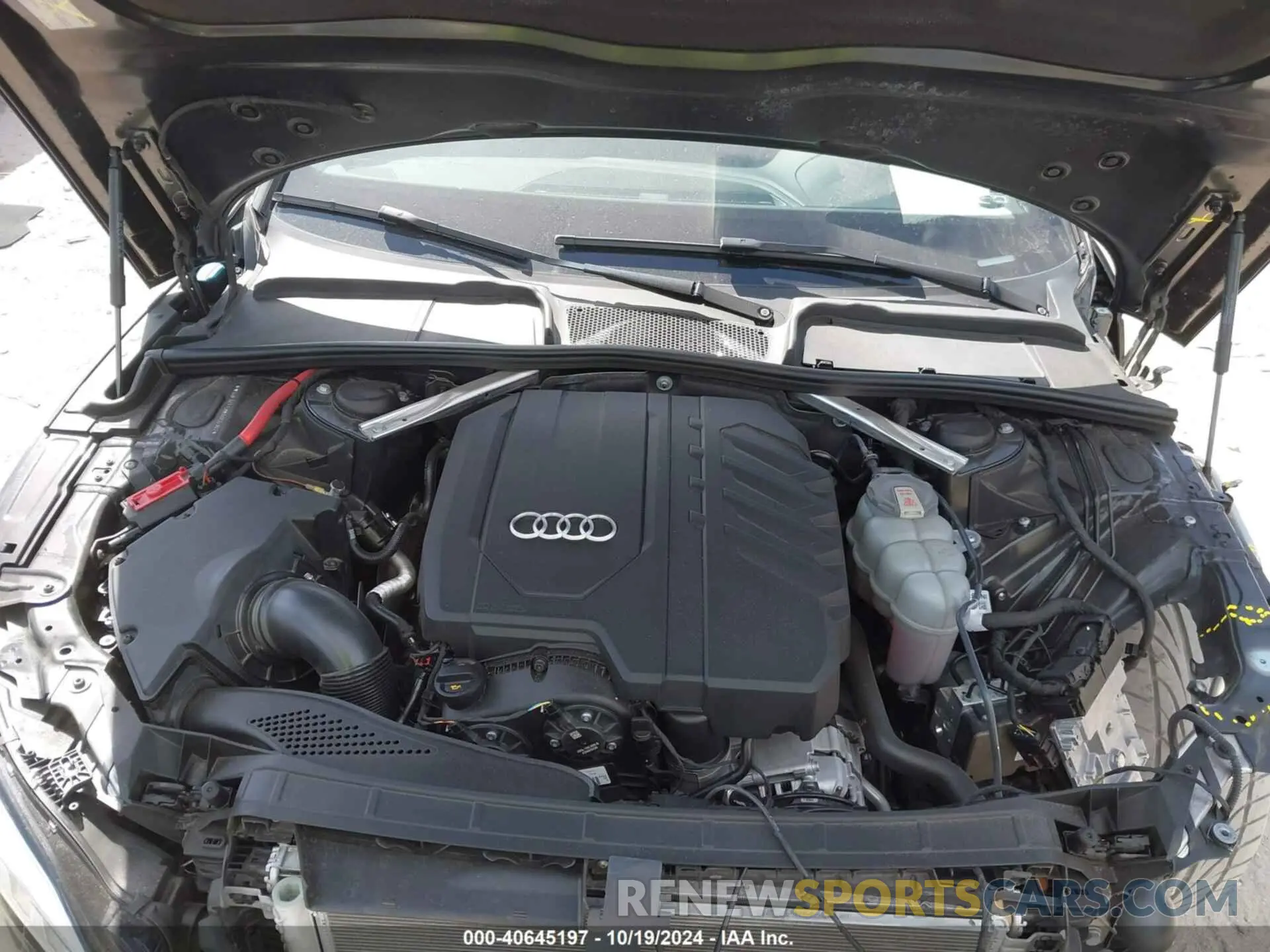 10 fotografías del automóvil dañado WAUFACF5XMA050302 AUDI A5 SPORTBACK 2021