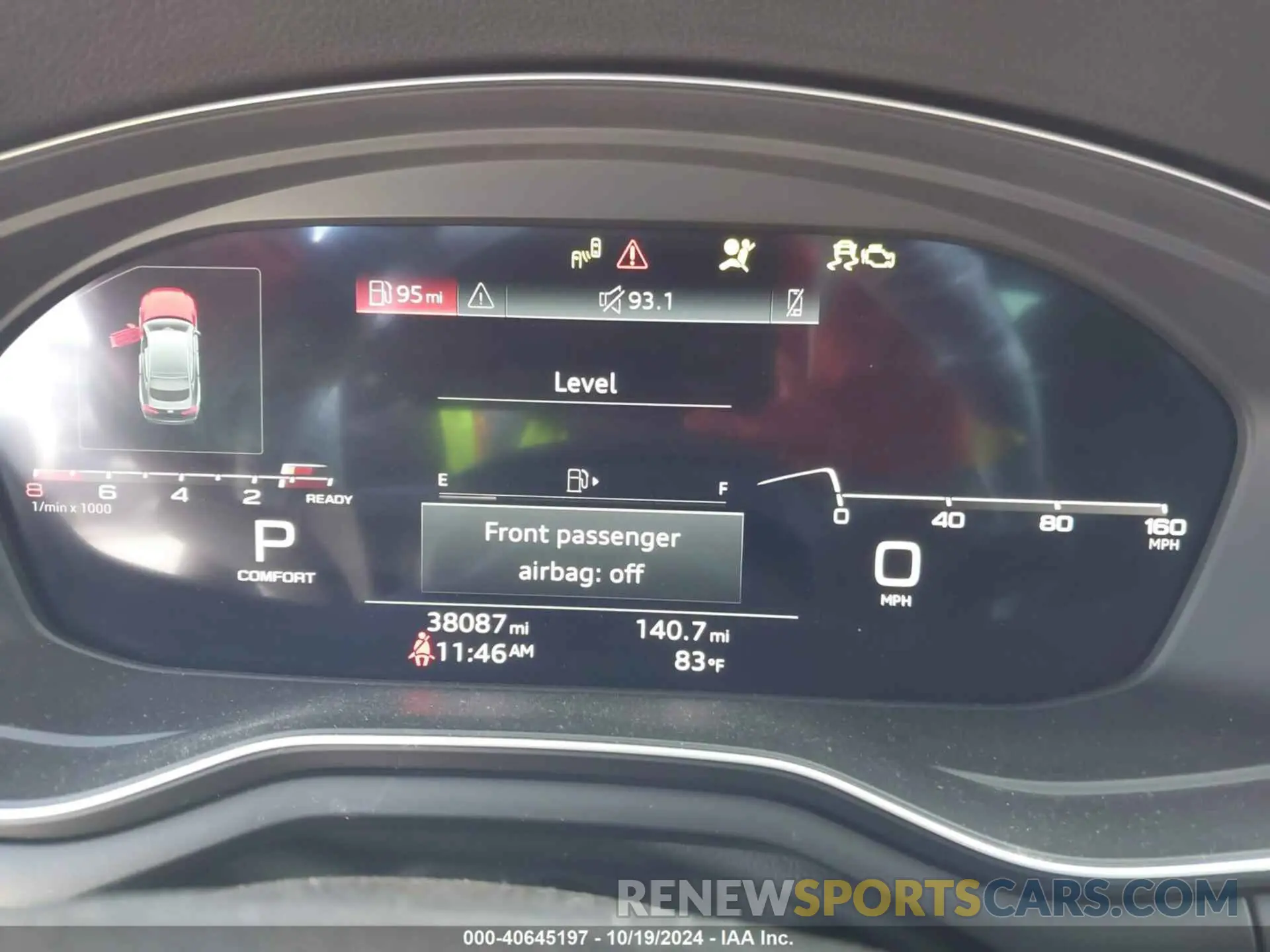 7 fotografías del automóvil dañado WAUFACF5XMA050302 AUDI A5 SPORTBACK 2021