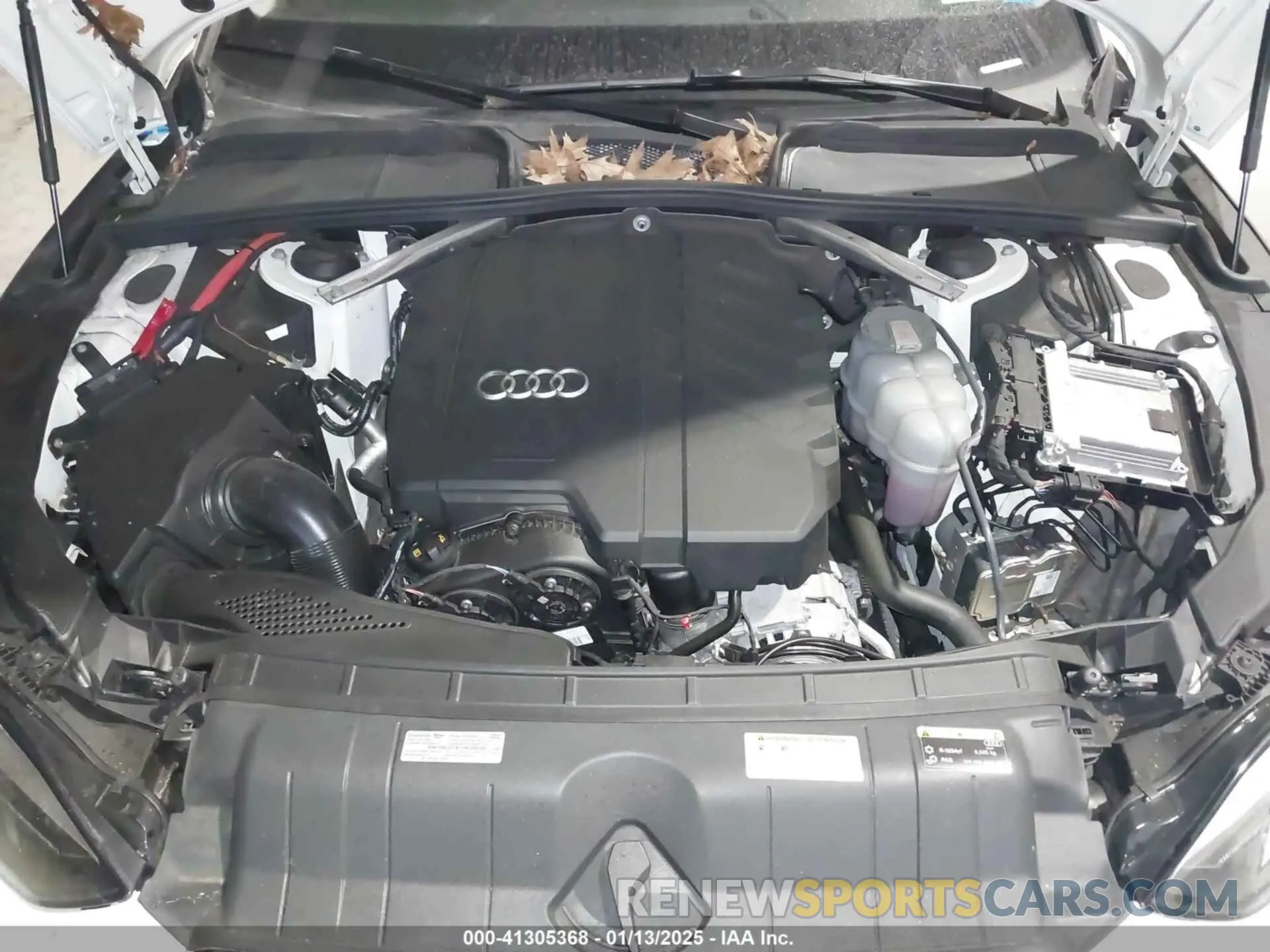 10 fotografías del automóvil dañado WAUABCF57NA034633 AUDI A5 SPORTBACK 2022