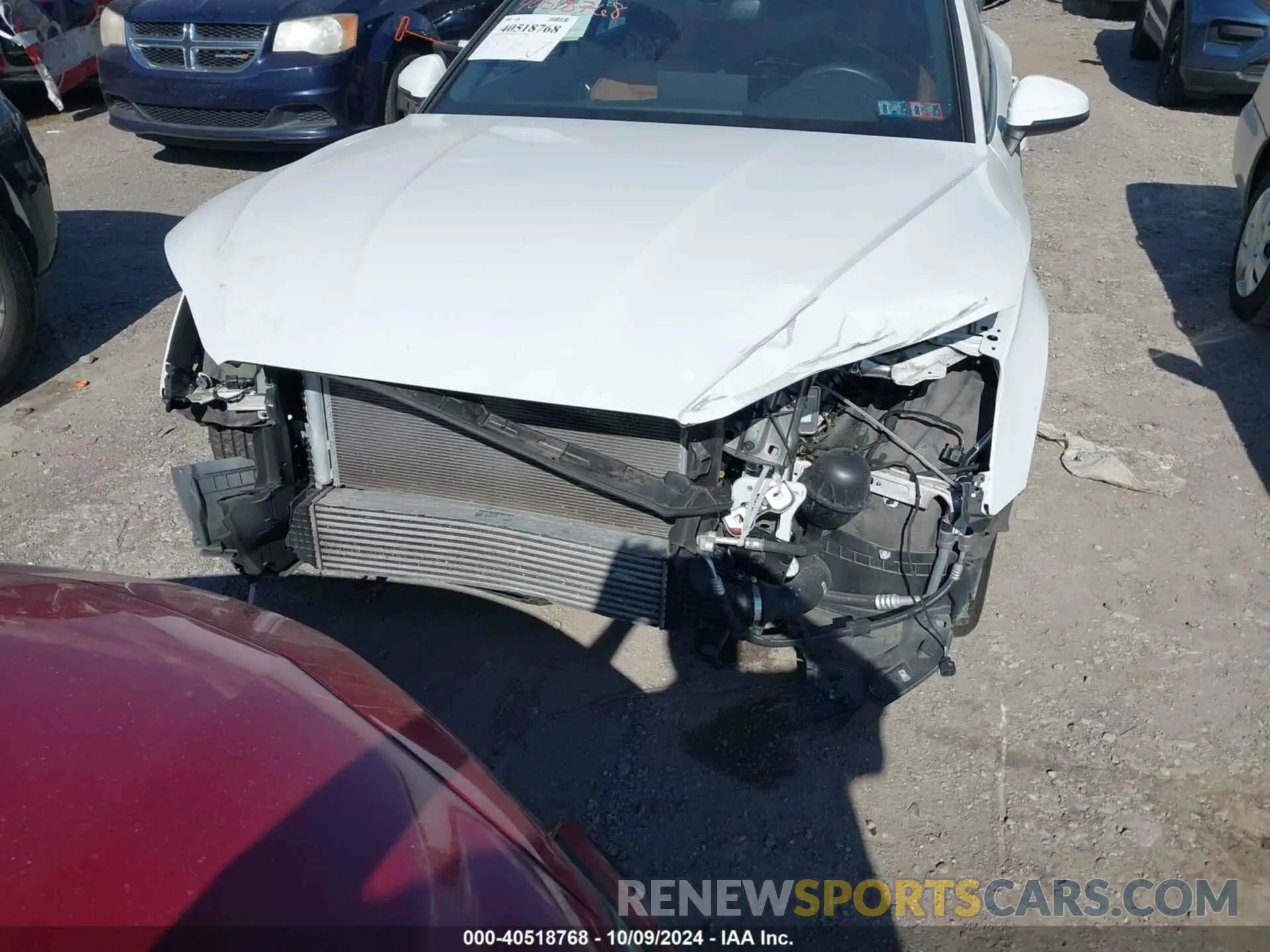 6 fotografías del automóvil dañado WAUDACF5XNA014991 AUDI A5 SPORTBACK 2022