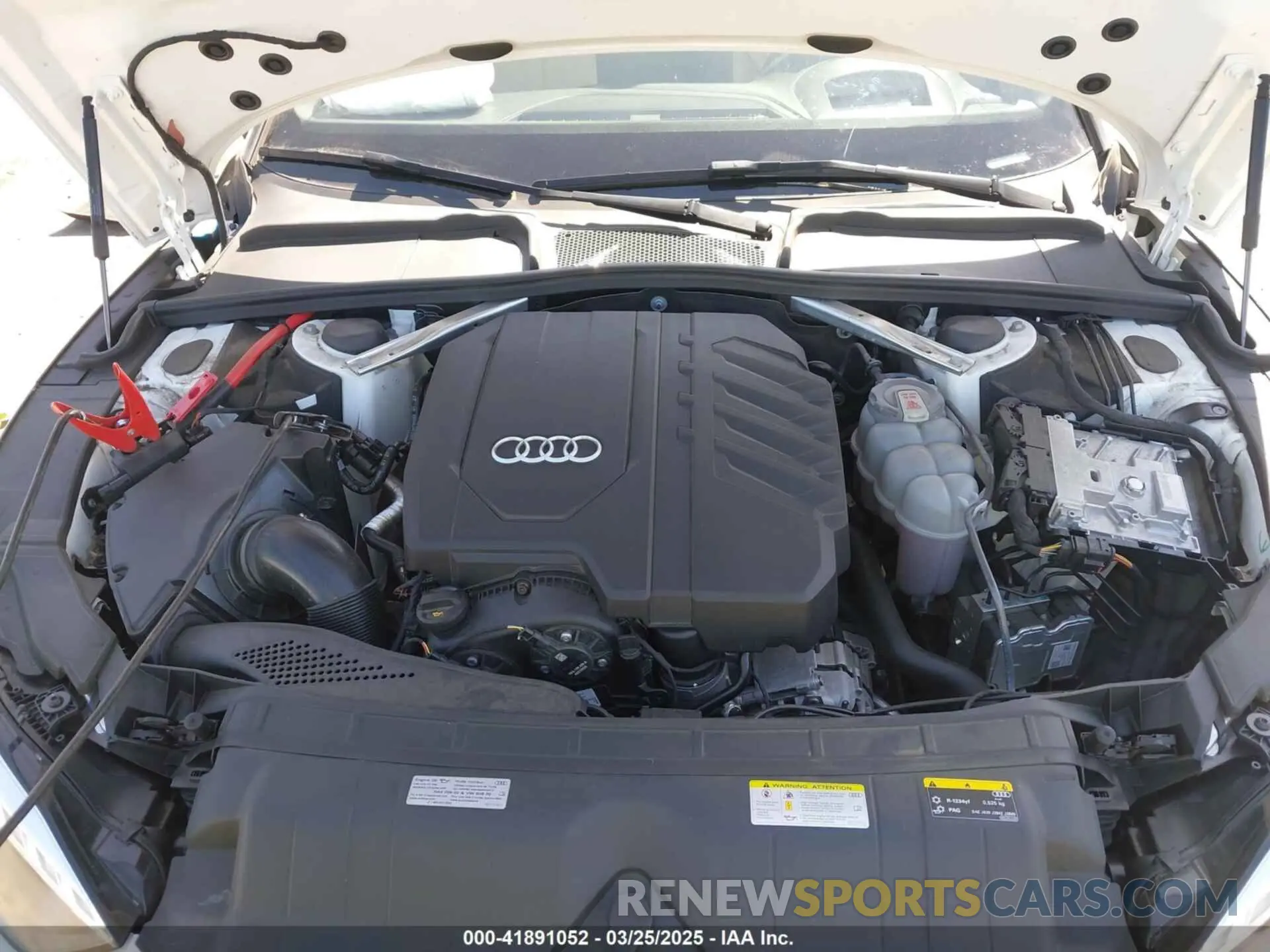 10 fotografías del automóvil dañado WAUEACF53NA008020 AUDI A5 SPORTBACK 2022