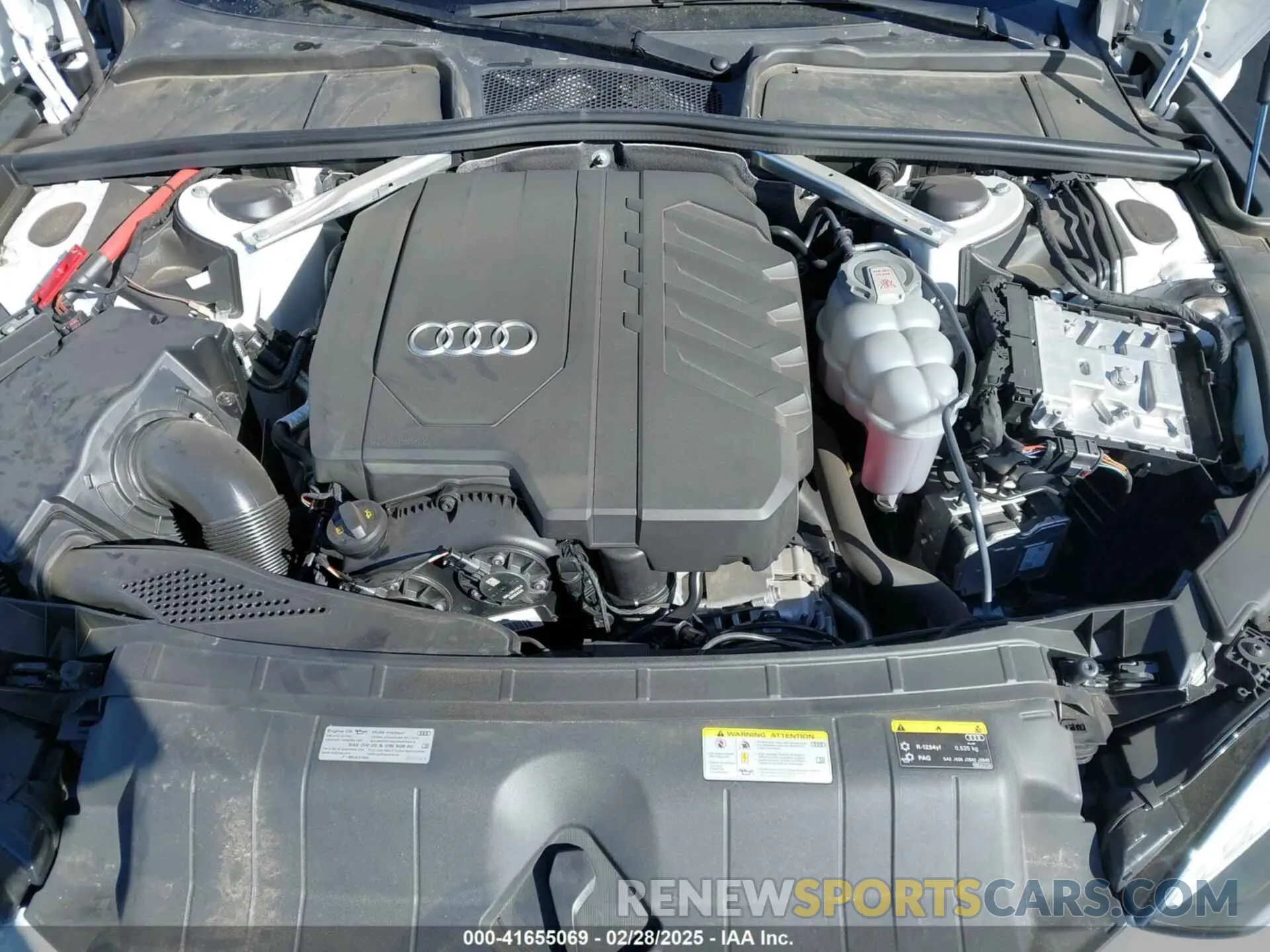 10 fotografías del automóvil dañado WAUFACF5XNA023313 AUDI A5 SPORTBACK 2022