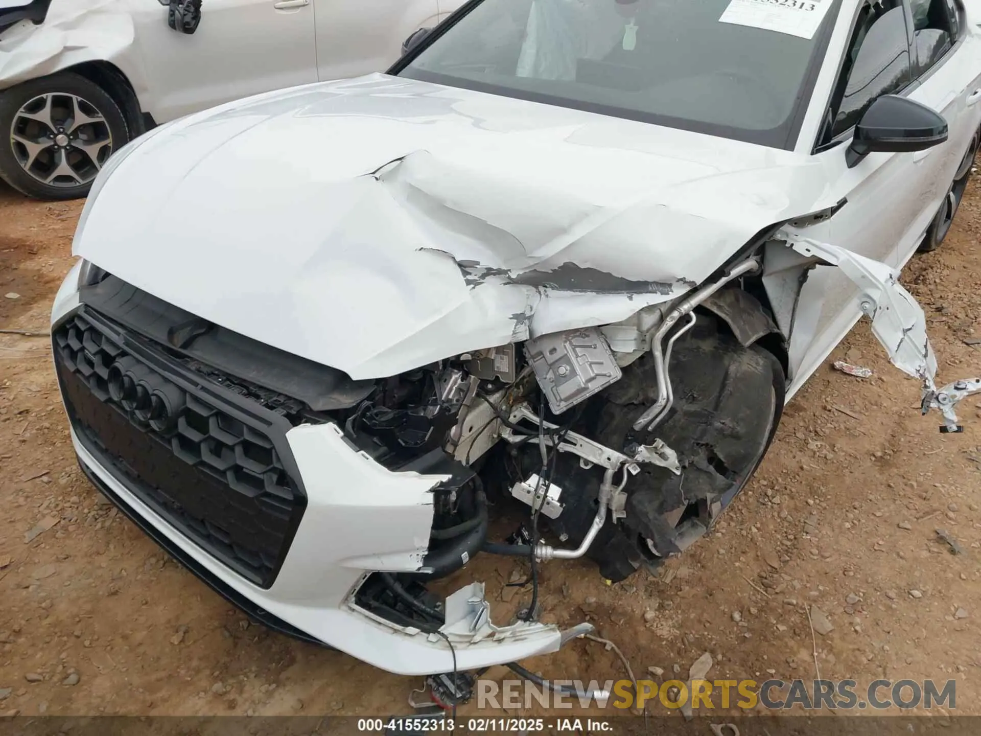 6 fotografías del automóvil dañado WAUFACF5XNA039687 AUDI A5 SPORTBACK 2022
