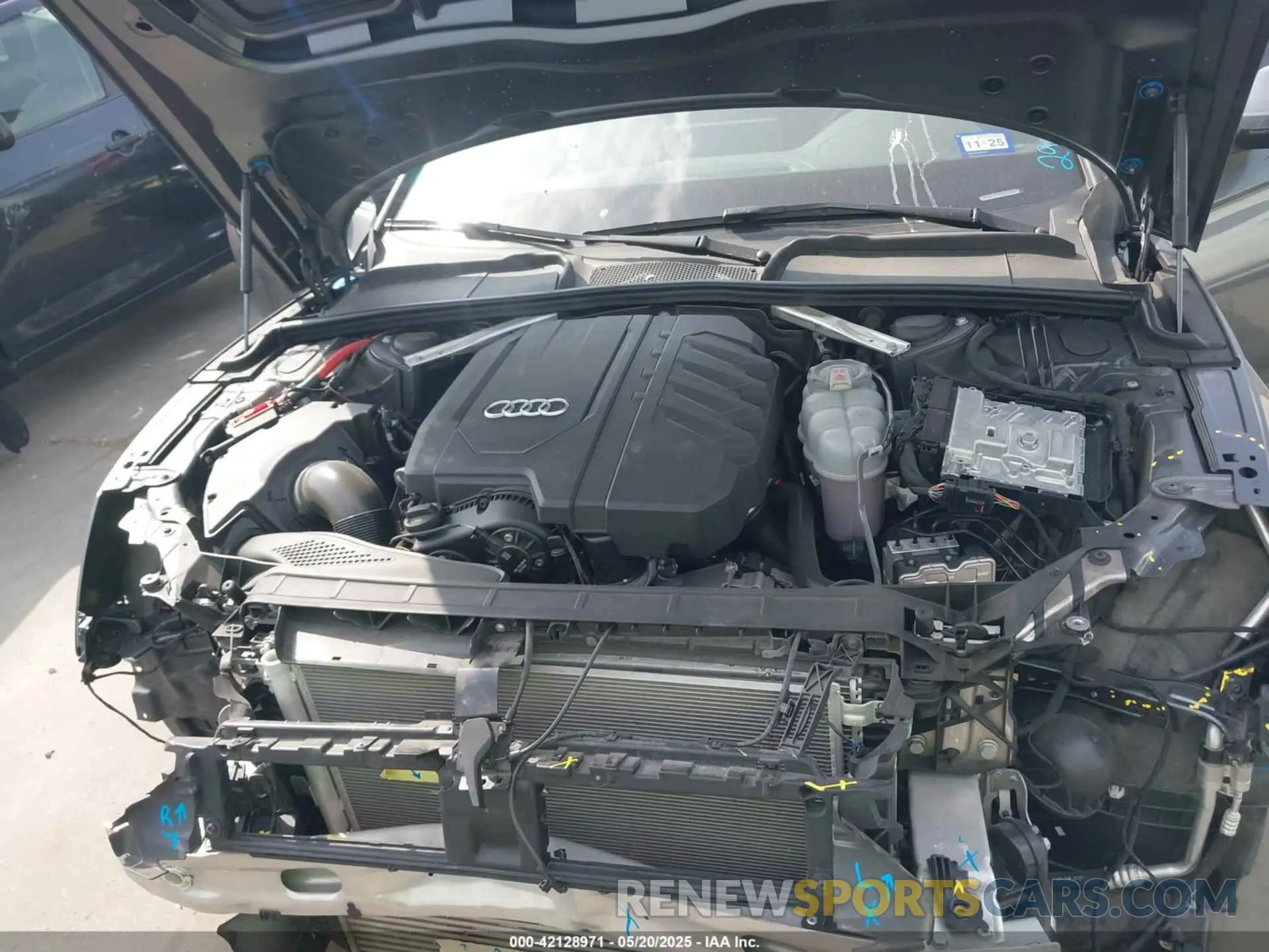 10 fotografías del automóvil dañado WAUFACF50PA022853 AUDI A5 SPORTBACK 2023