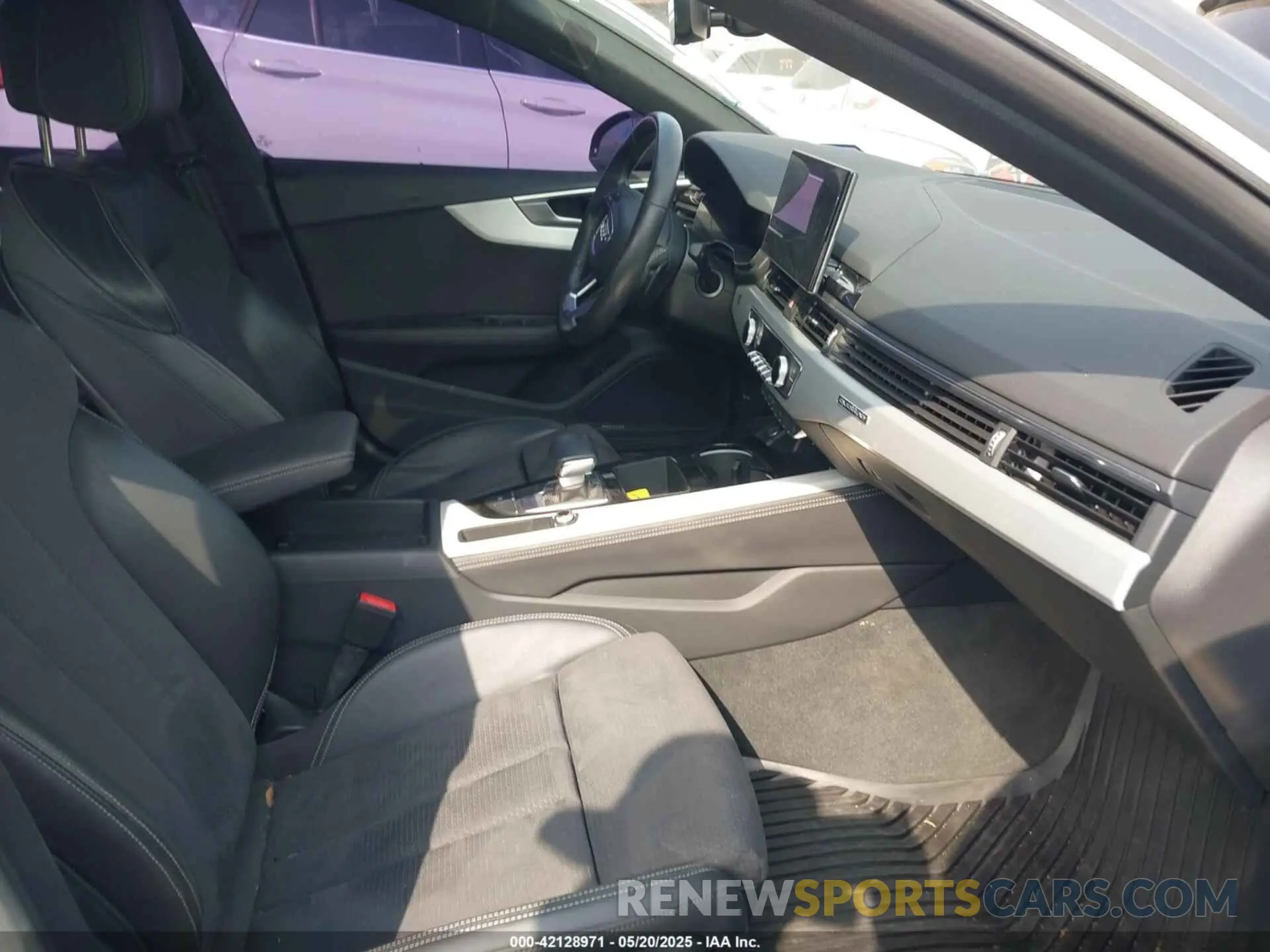 5 fotografías del automóvil dañado WAUFACF50PA022853 AUDI A5 SPORTBACK 2023