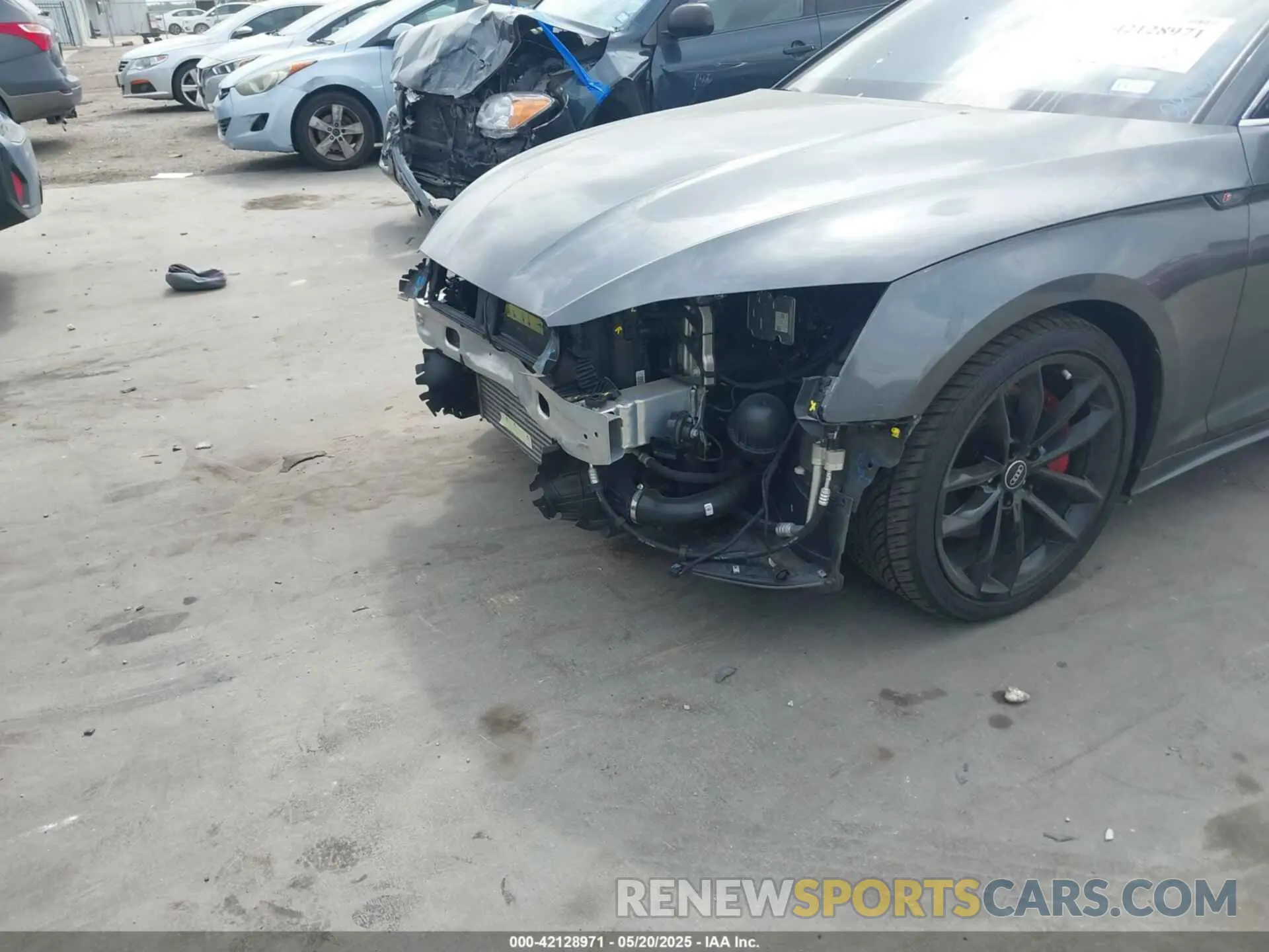 6 fotografías del automóvil dañado WAUFACF50PA022853 AUDI A5 SPORTBACK 2023