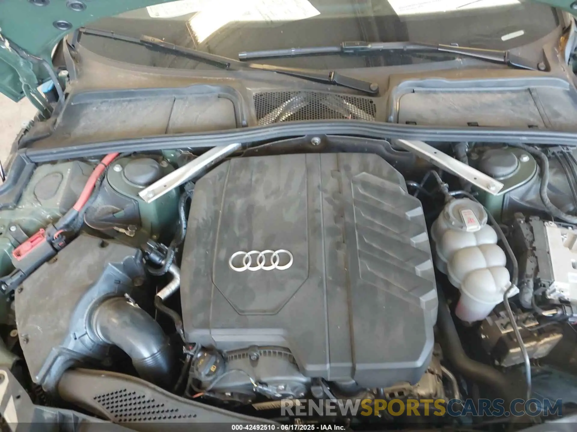 10 fotografías del automóvil dañado WAUFACF53PA019266 AUDI A5 SPORTBACK 2023
