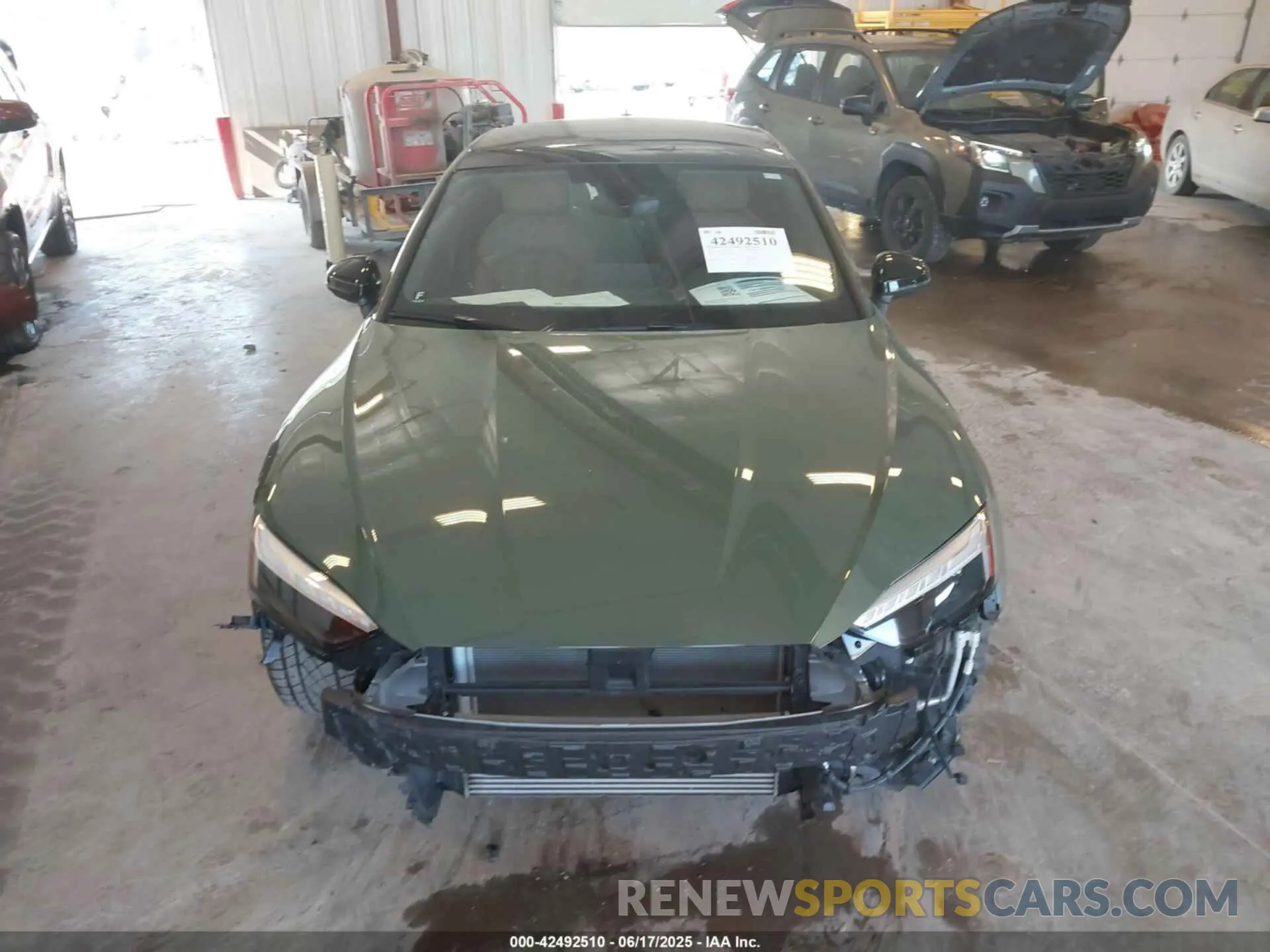 13 fotografías del automóvil dañado WAUFACF53PA019266 AUDI A5 SPORTBACK 2023