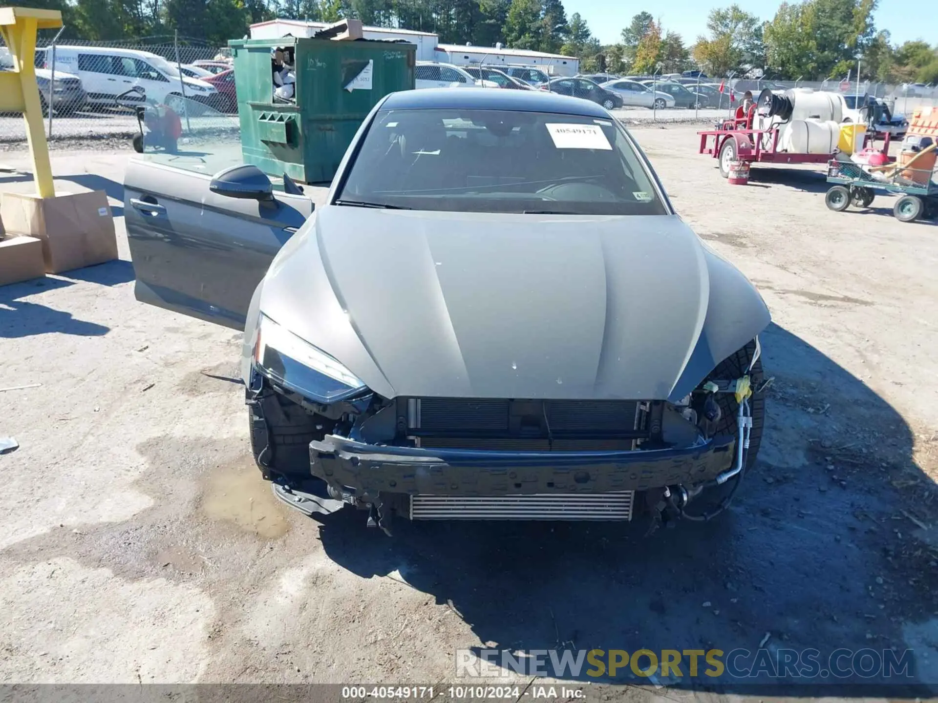 13 fotografías del automóvil dañado WAUFACF54PA016019 AUDI A5 SPORTBACK 2023