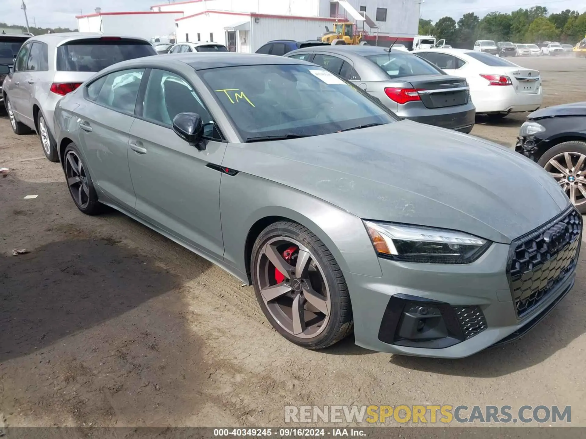 1 fotografías del automóvil dañado WAUFACF55PA062670 AUDI A5 SPORTBACK 2023