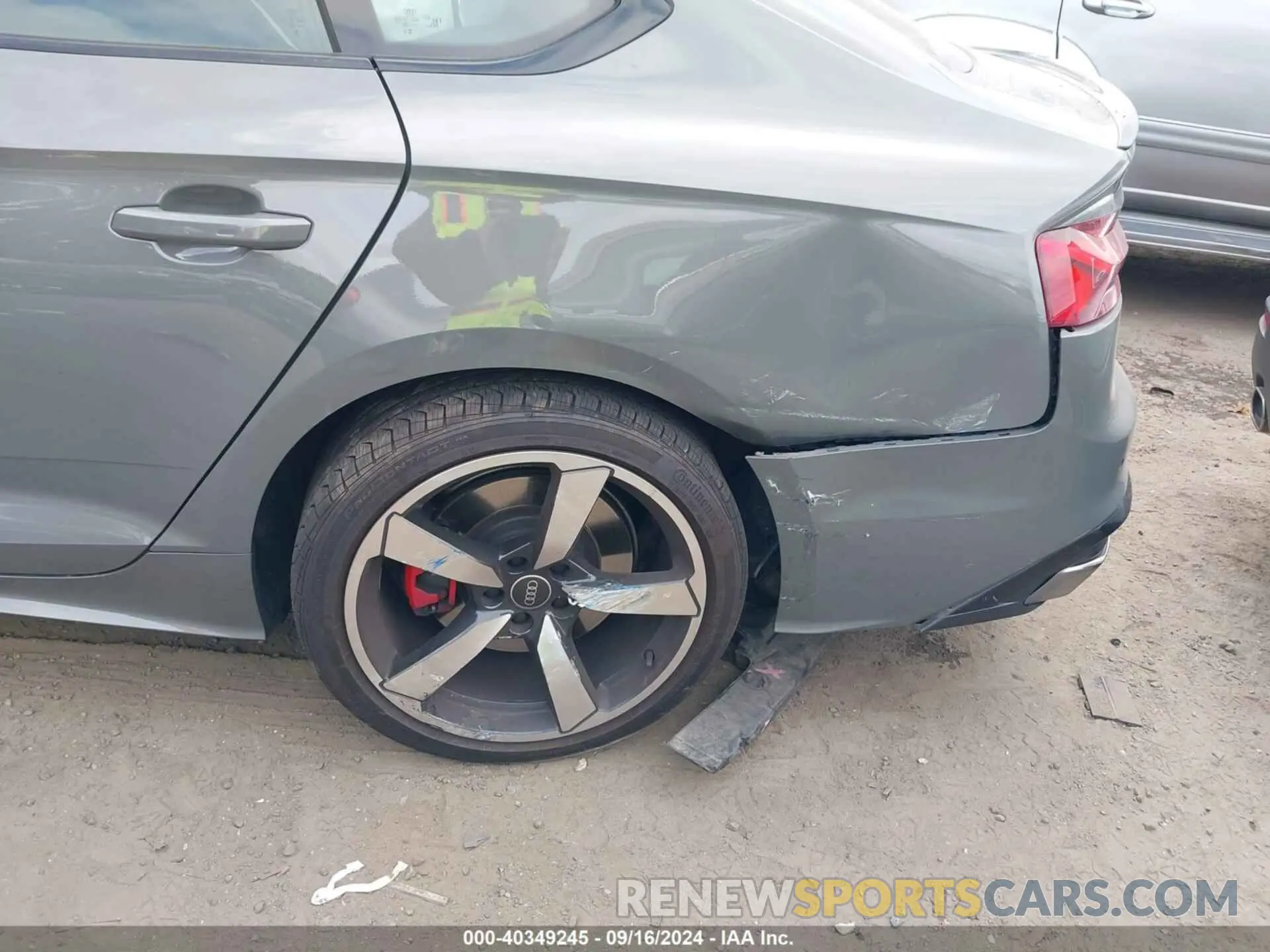 6 fotografías del automóvil dañado WAUFACF55PA062670 AUDI A5 SPORTBACK 2023