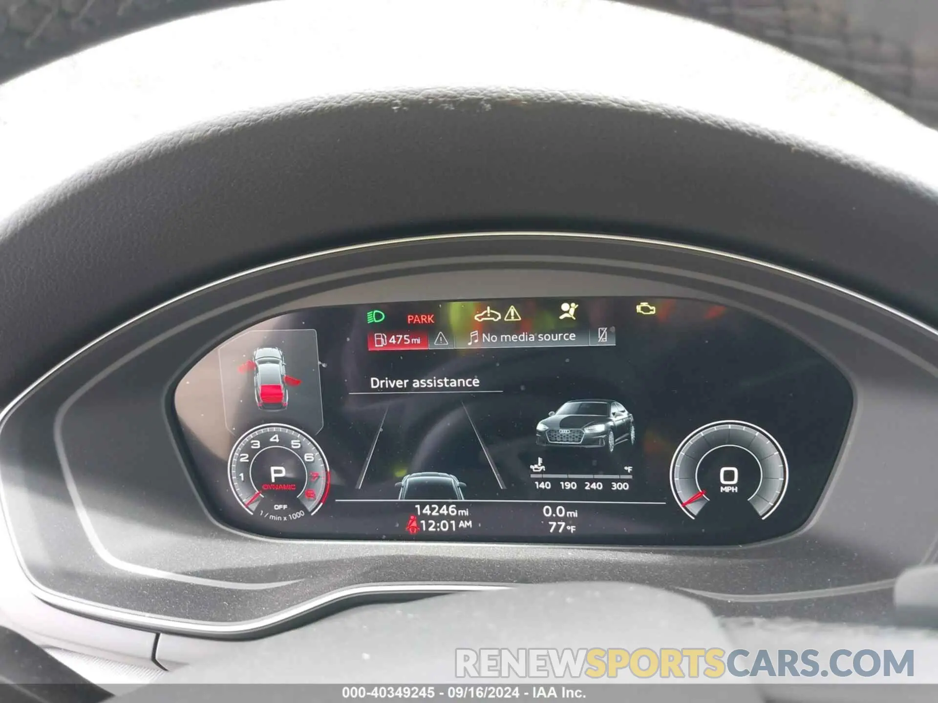 7 fotografías del automóvil dañado WAUFACF55PA062670 AUDI A5 SPORTBACK 2023