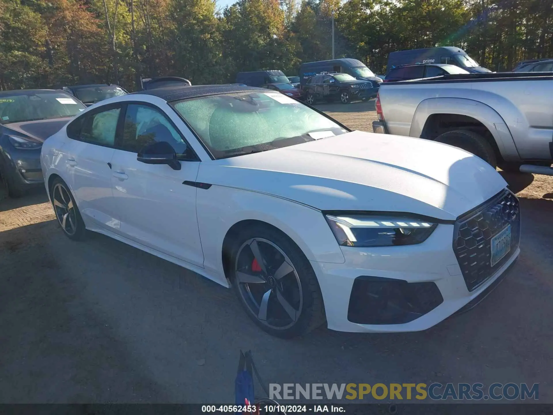 1 fotografías del automóvil dañado WAUFACF56PA027409 AUDI A5 SPORTBACK 2023