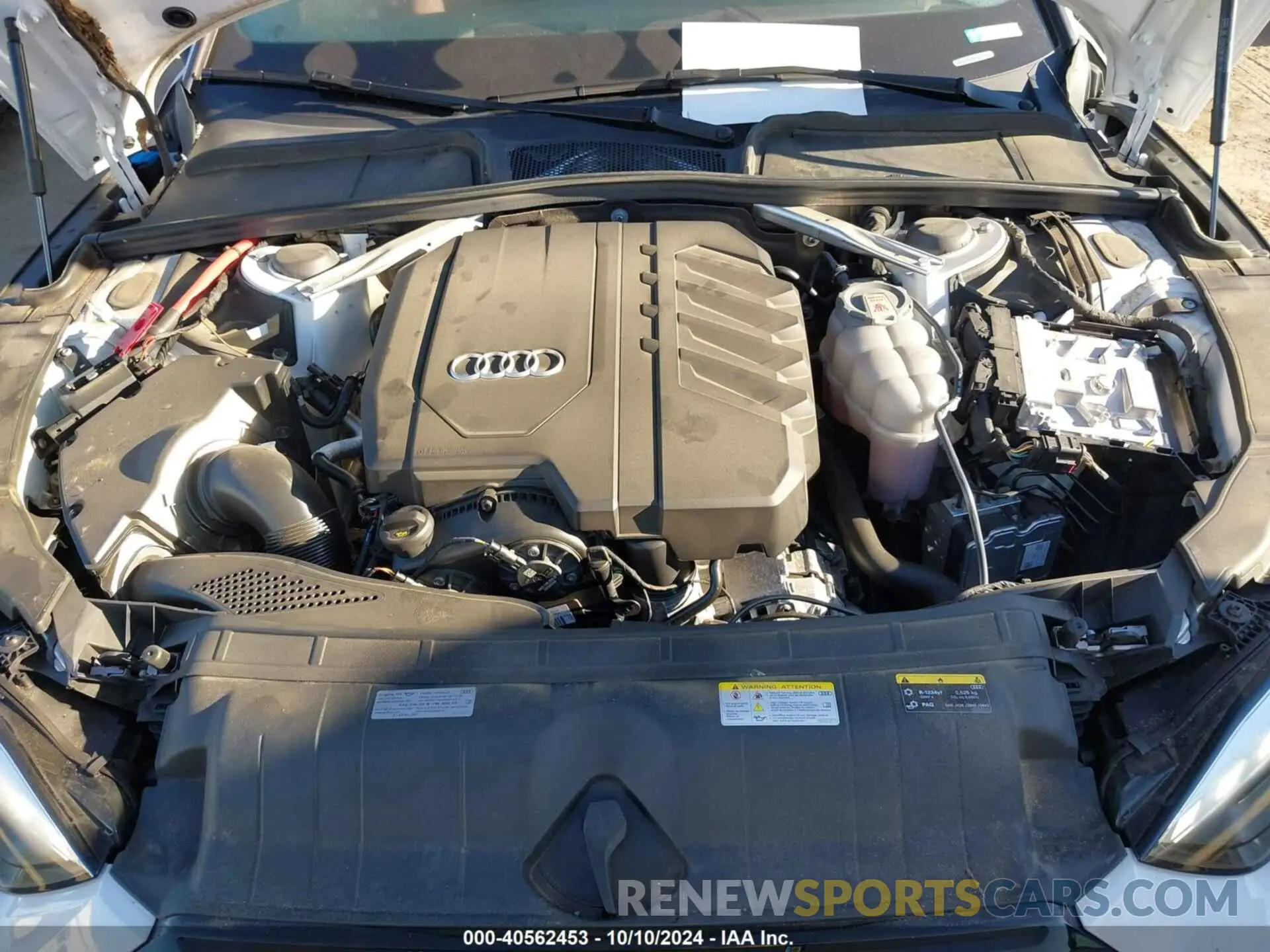 10 fotografías del automóvil dañado WAUFACF56PA027409 AUDI A5 SPORTBACK 2023