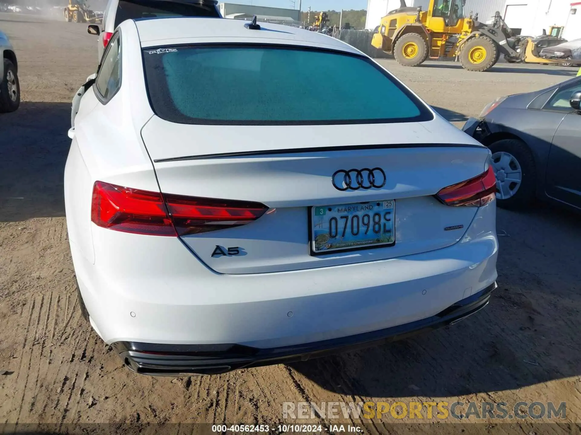 16 fotografías del automóvil dañado WAUFACF56PA027409 AUDI A5 SPORTBACK 2023