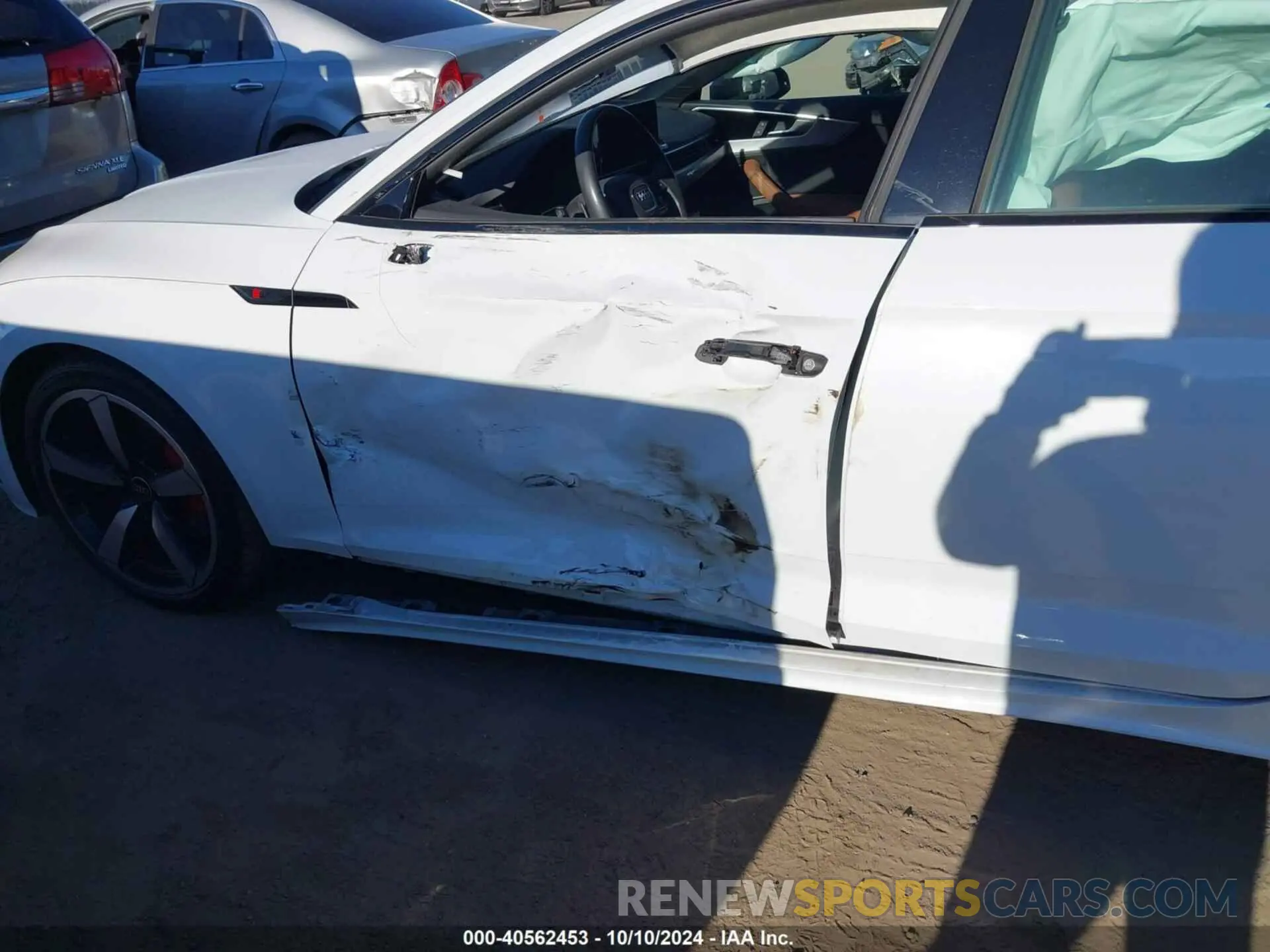 6 fotografías del automóvil dañado WAUFACF56PA027409 AUDI A5 SPORTBACK 2023