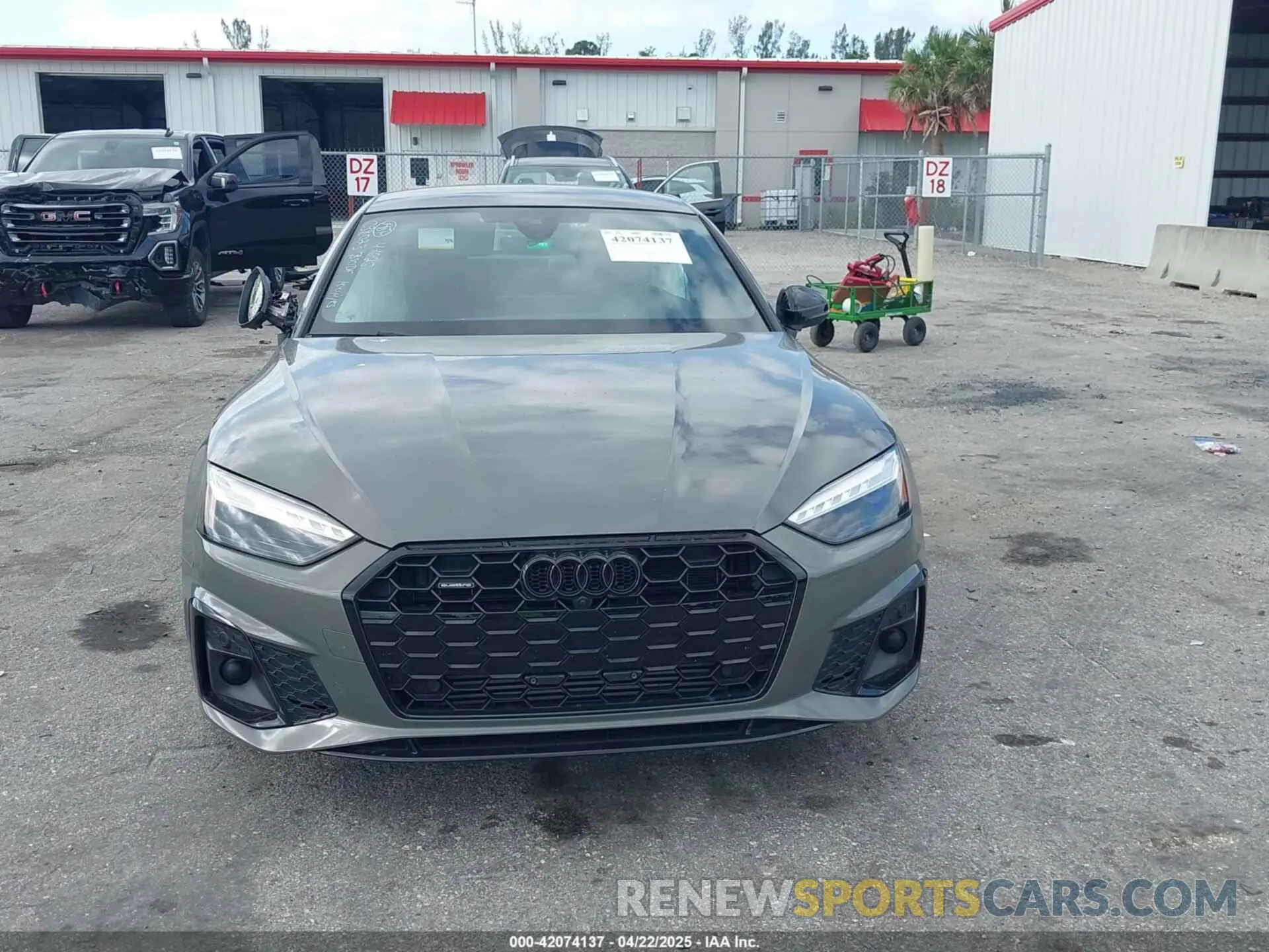 12 fotografías del automóvil dañado WAUFACF56PA038023 AUDI A5 SPORTBACK 2023