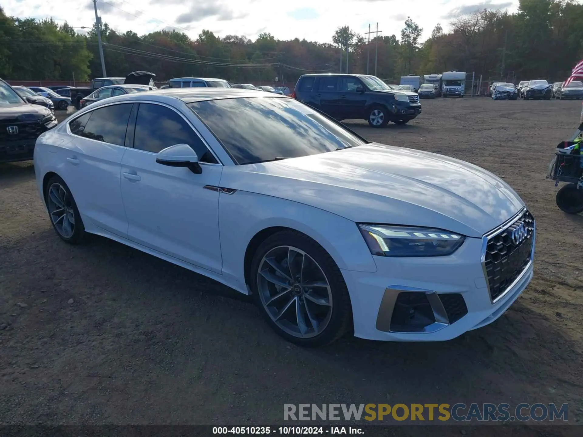 1 fotografías del automóvil dañado WAUDACF57RA072725 AUDI A5 SPORTBACK 2024