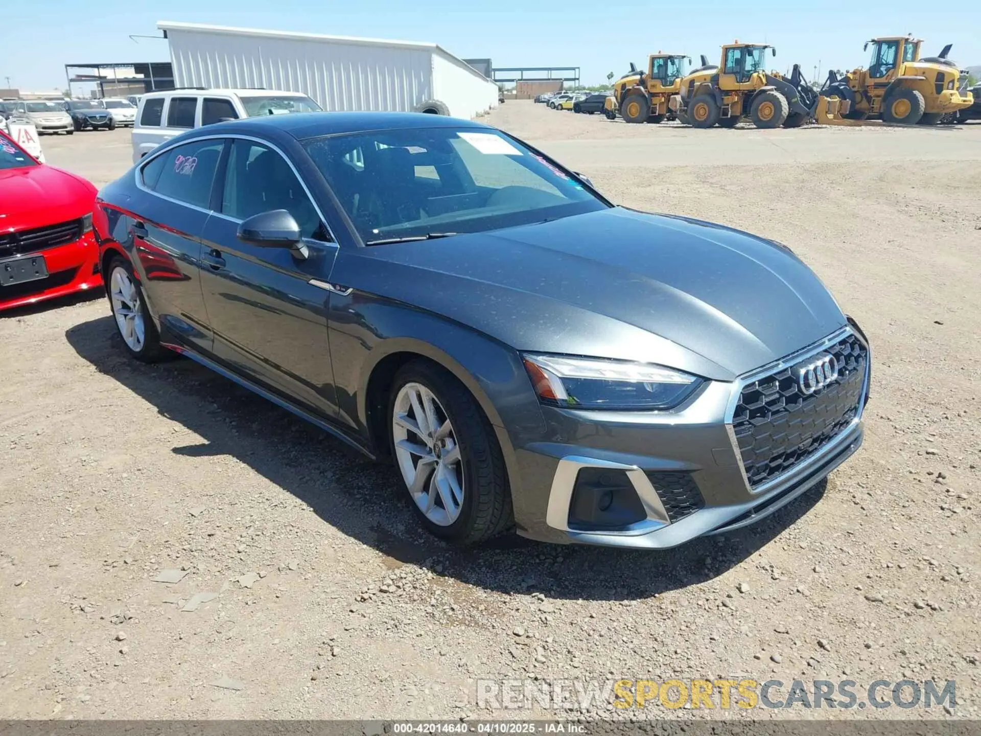 1 fotografías del automóvil dañado WAUFACF50RA024105 AUDI A5 SPORTBACK 2024
