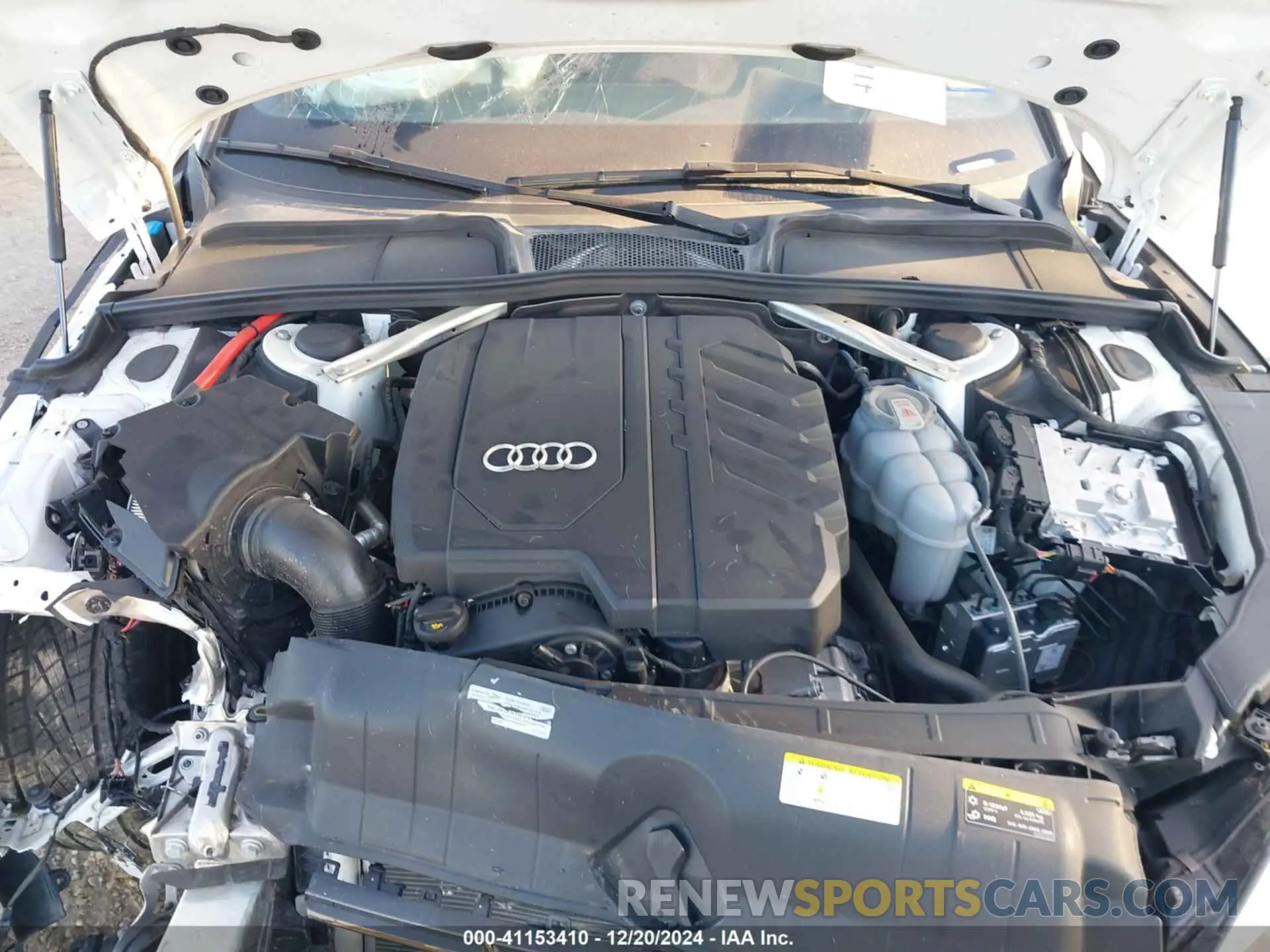 10 fotografías del automóvil dañado WAUFACF51RA012934 AUDI A5 SPORTBACK 2024