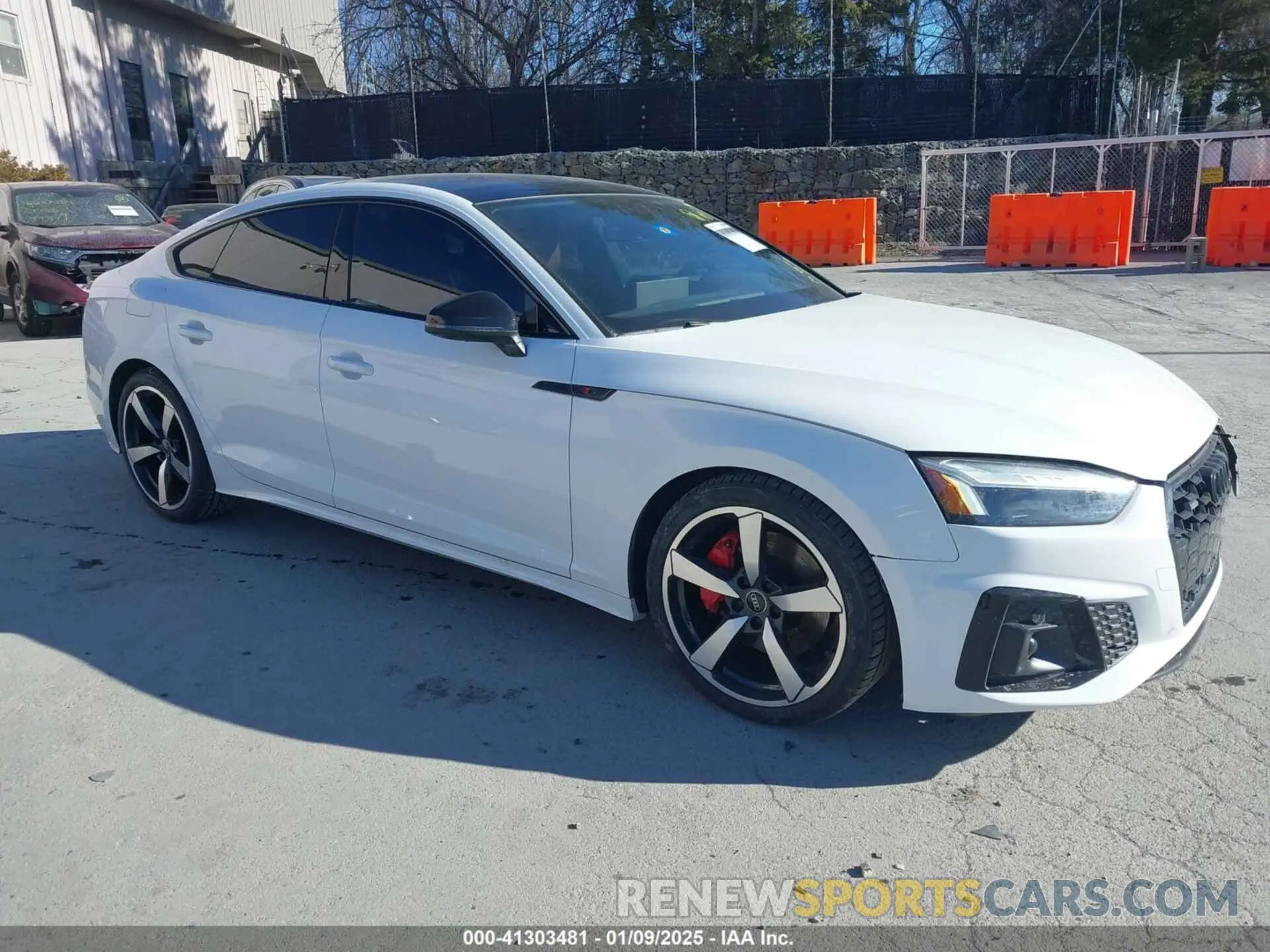 1 fotografías del automóvil dañado WAUFACF53RA042761 AUDI A5 SPORTBACK 2024