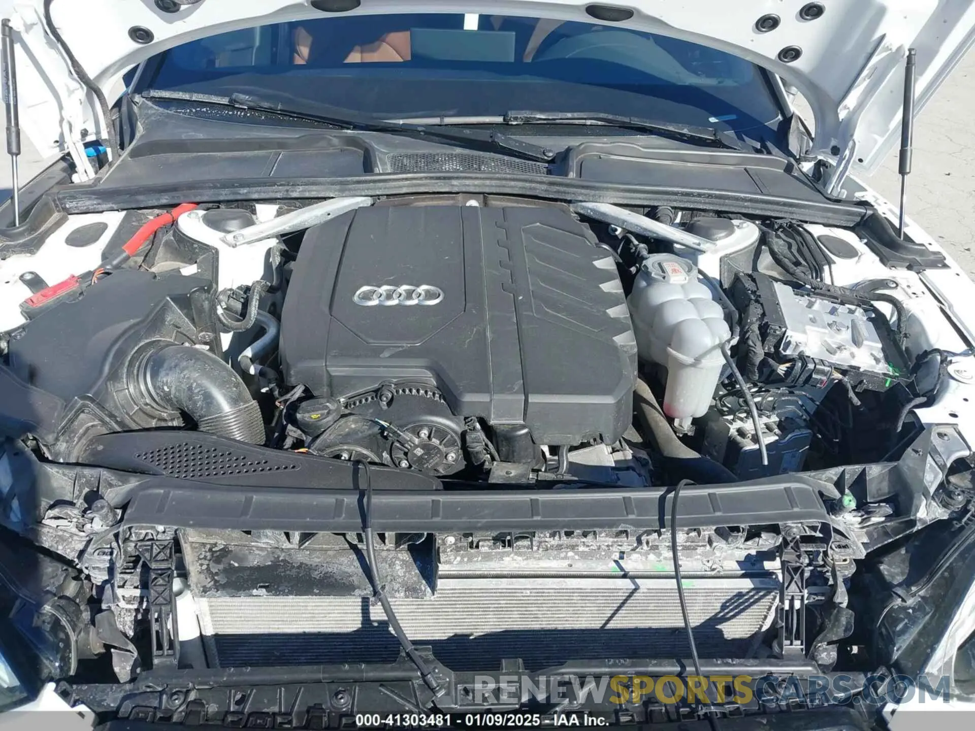 10 fotografías del automóvil dañado WAUFACF53RA042761 AUDI A5 SPORTBACK 2024