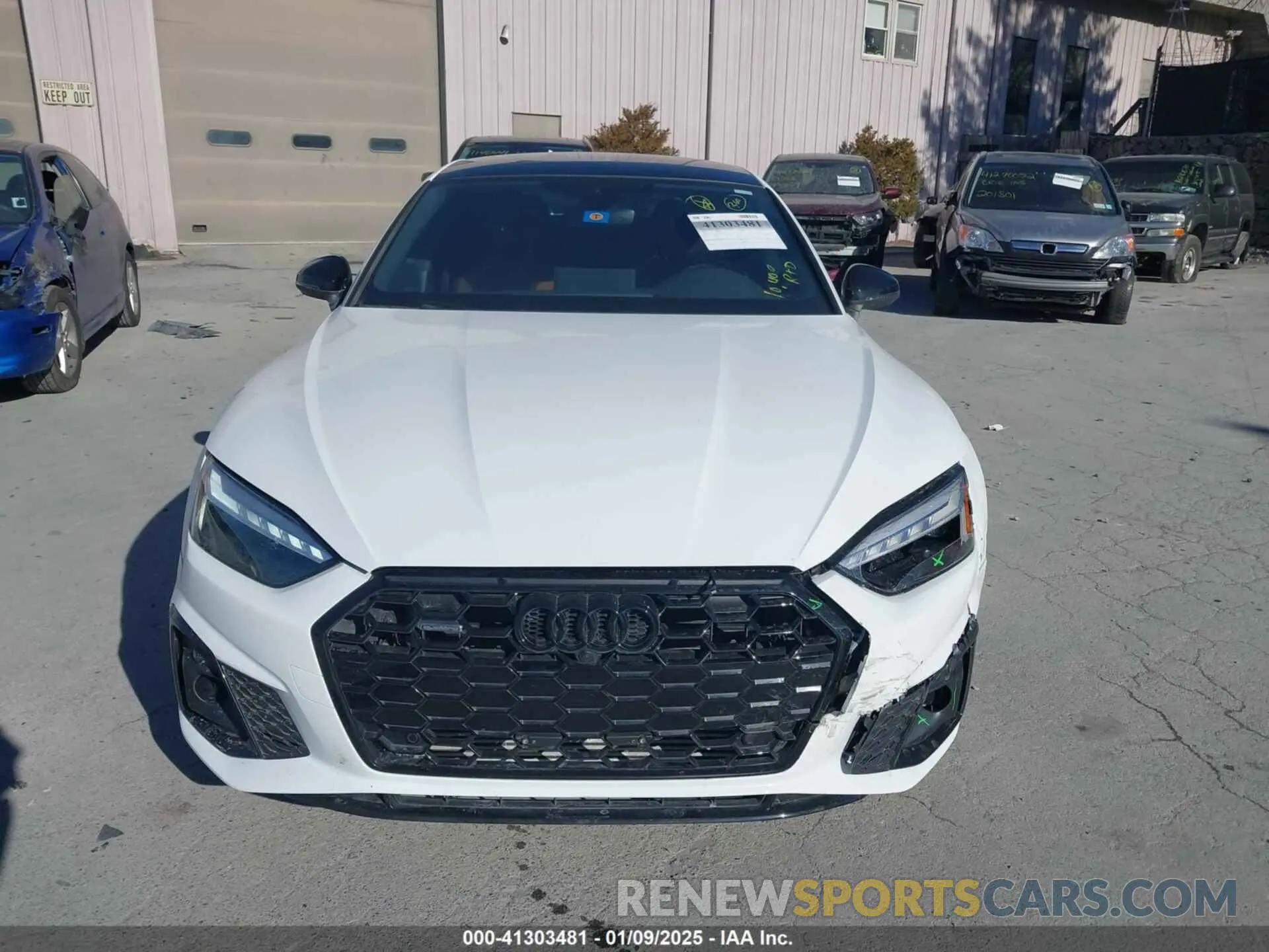 12 fotografías del automóvil dañado WAUFACF53RA042761 AUDI A5 SPORTBACK 2024