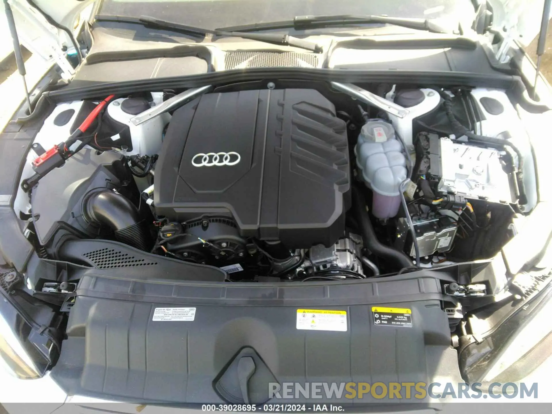 10 fotografías del automóvil dañado WAUFACF54RA012538 AUDI A5 SPORTBACK 2024
