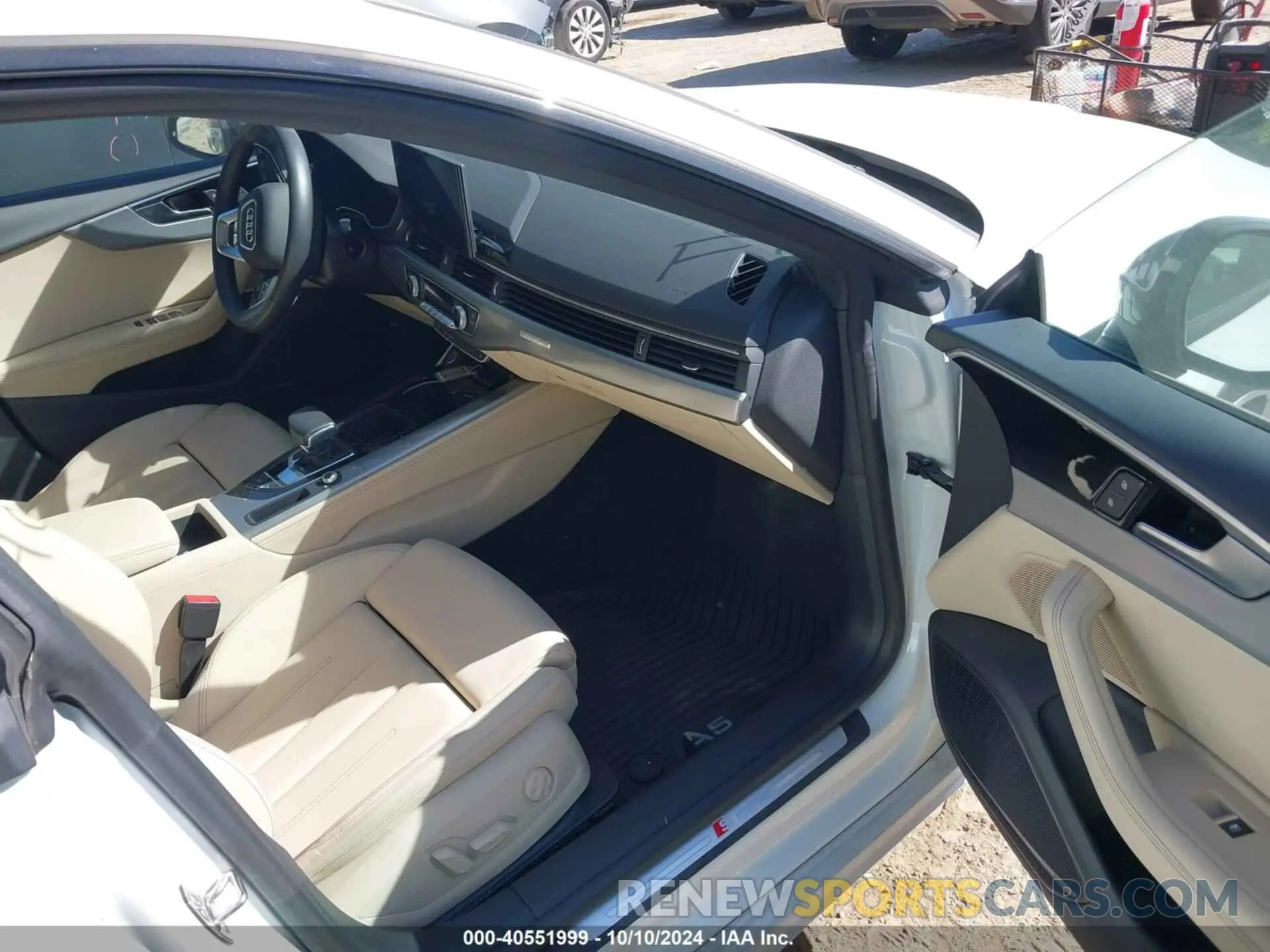 5 fotografías del automóvil dañado WAUFACF57RA005759 AUDI A5 SPORTBACK 2024