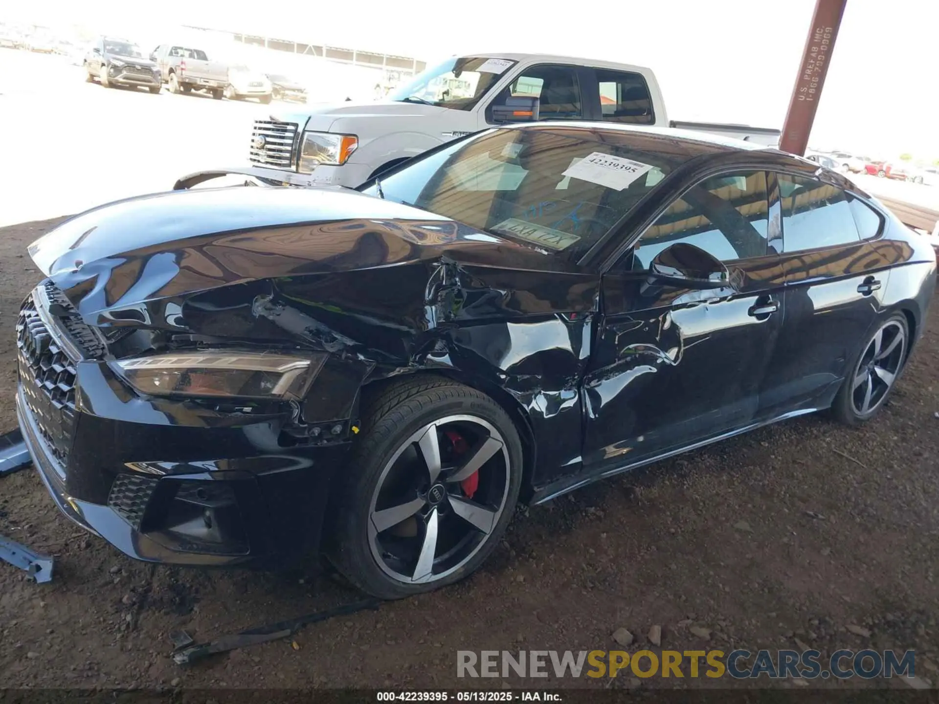 6 fotografías del automóvil dañado WAUFACF58RA094919 AUDI A5 SPORTBACK 2024