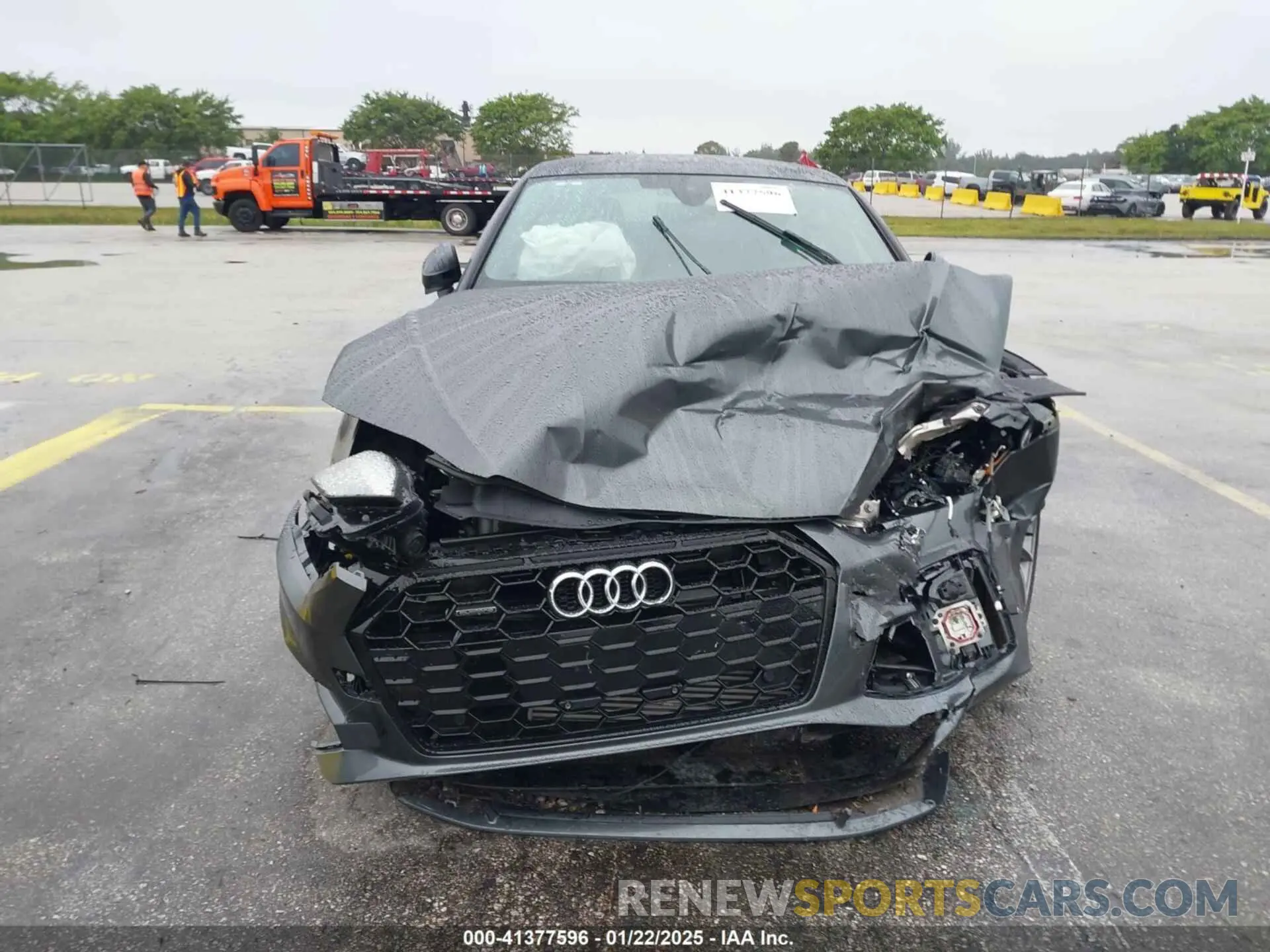 6 fotografías del automóvil dañado WAUDACF57SA007590 AUDI A5 SPORTBACK 2025