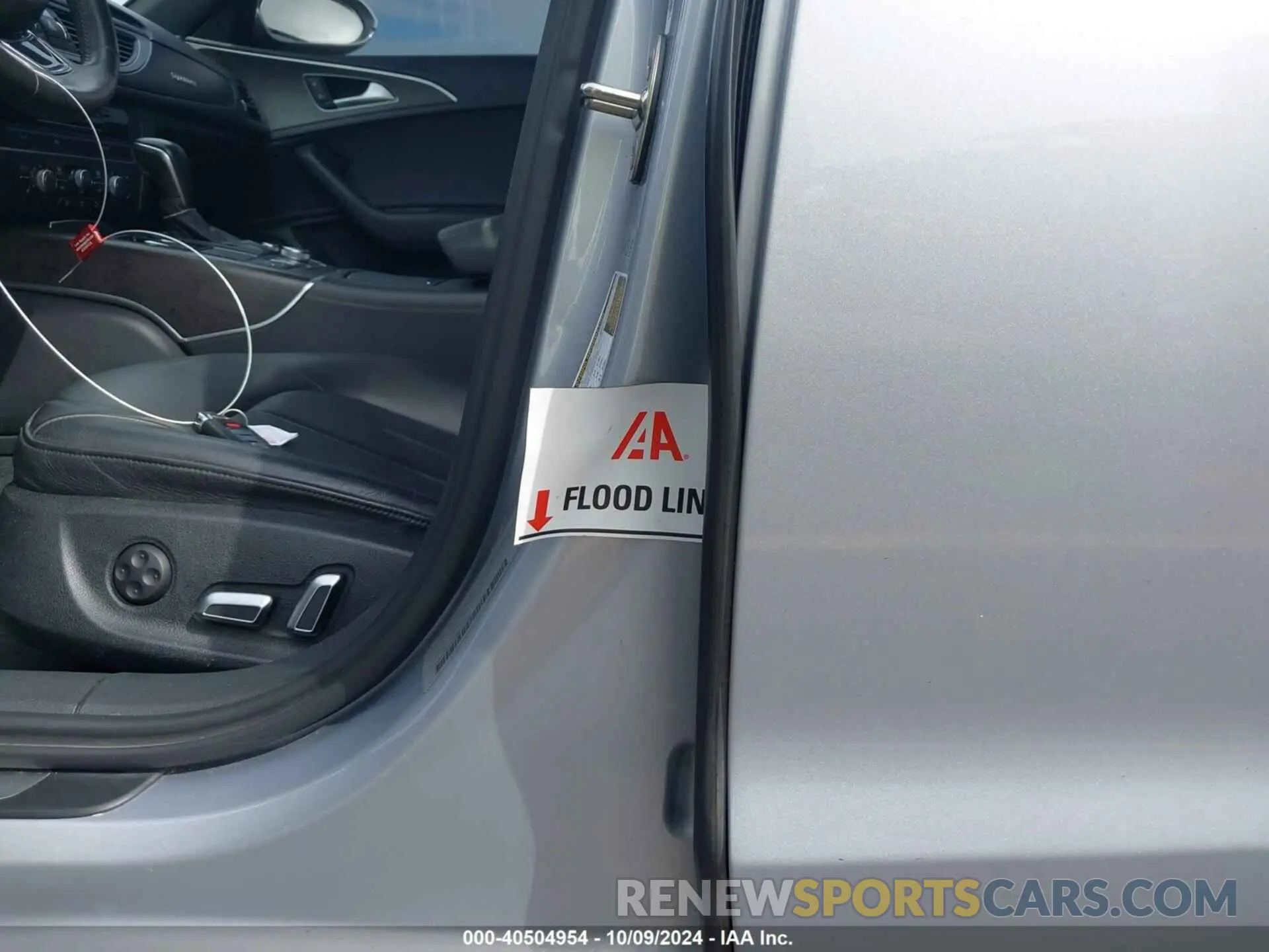 6 fotografías del automóvil dañado WAUF8AFC9HN077665 AUDI A6 2017